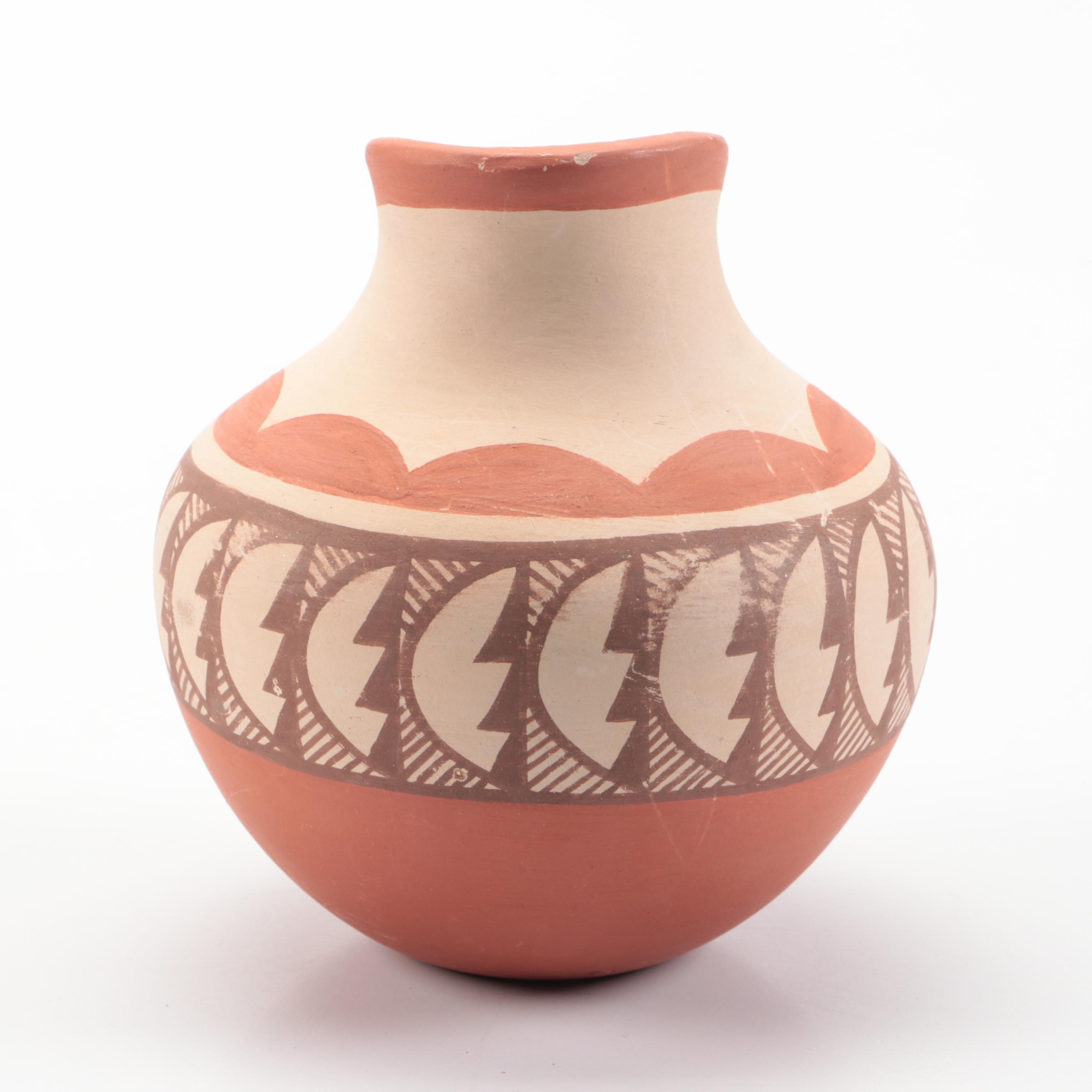 Southwestern Clay Vase