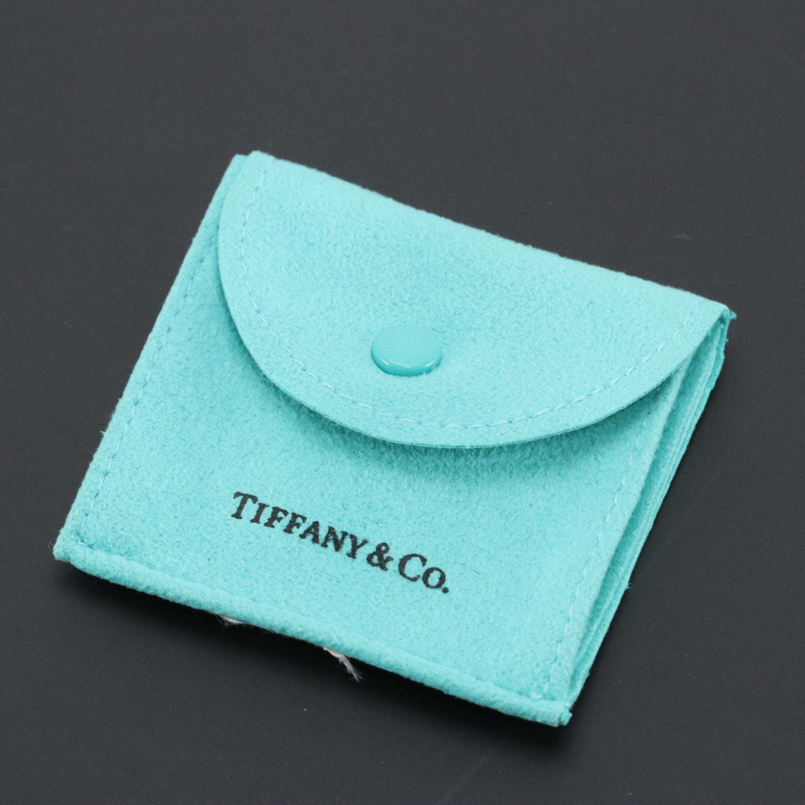 Tiffany & Co. Sterling Atlas Cutout Circle Pendant Necklace