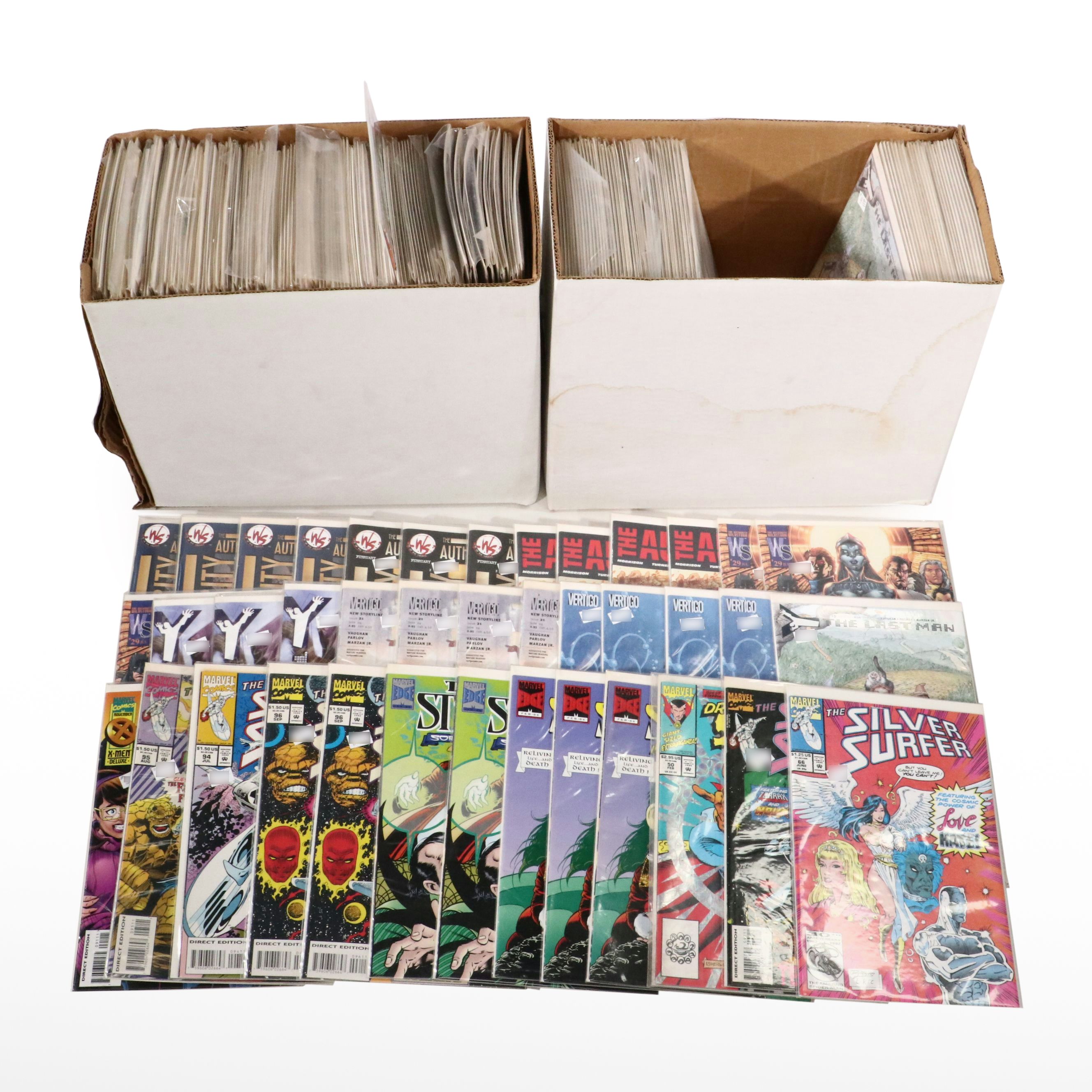 Modern Age Comic Books Featuring "Excalibur", "Dr. Strange", and More