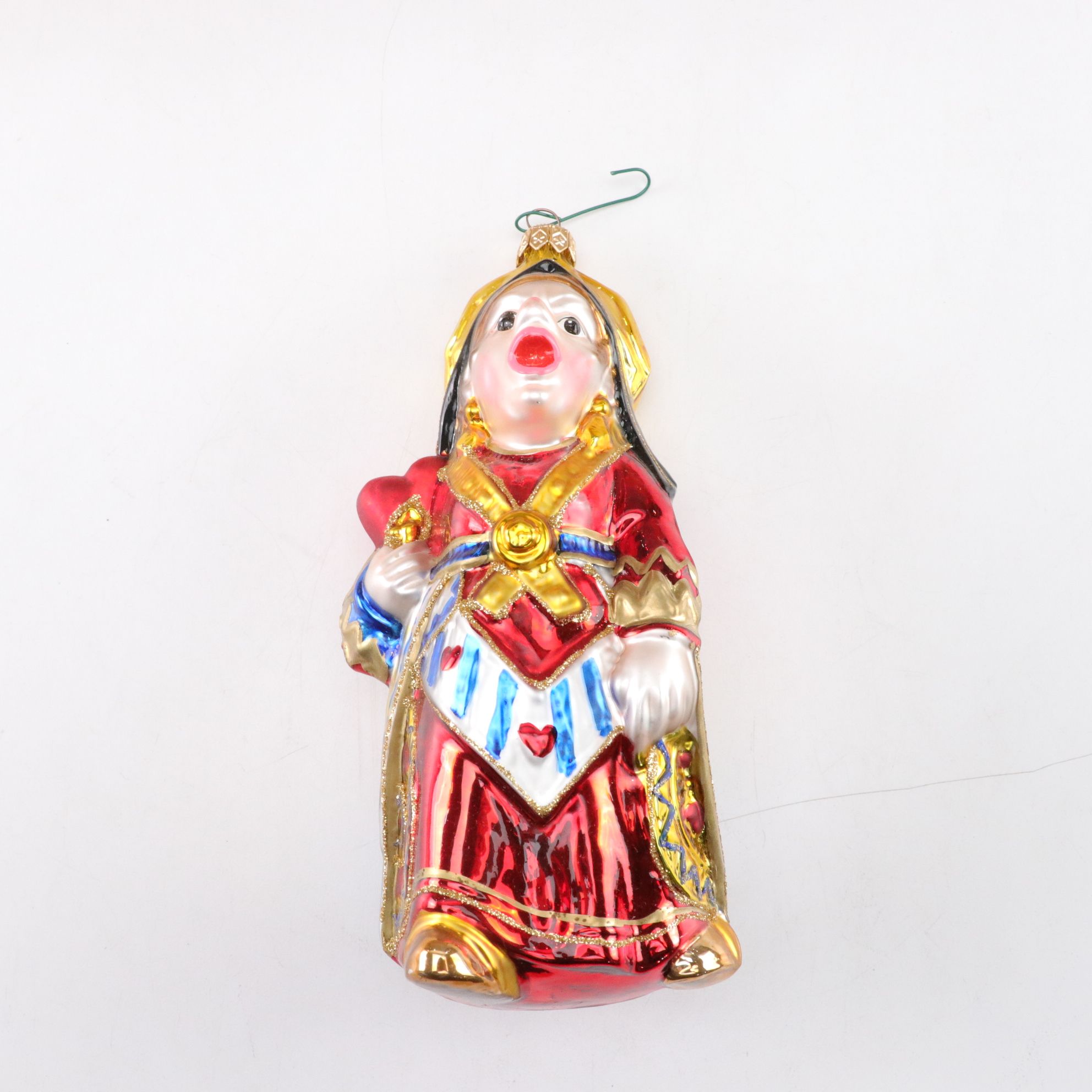 Kurt S. Adler "Alice in Wonderland" Glass Christmas Ornaments