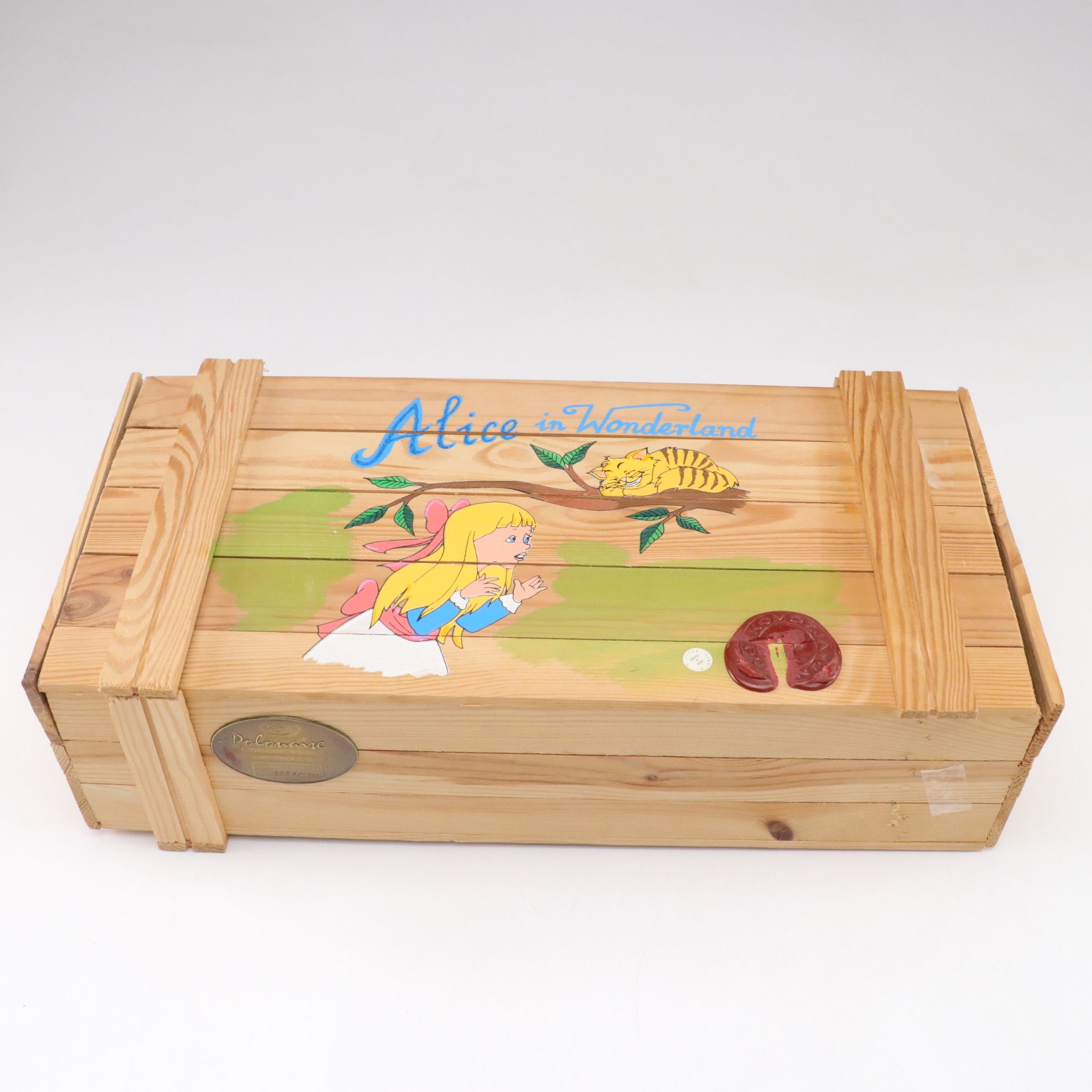 Kurt S. Adler "Alice in Wonderland" Glass Christmas Ornaments