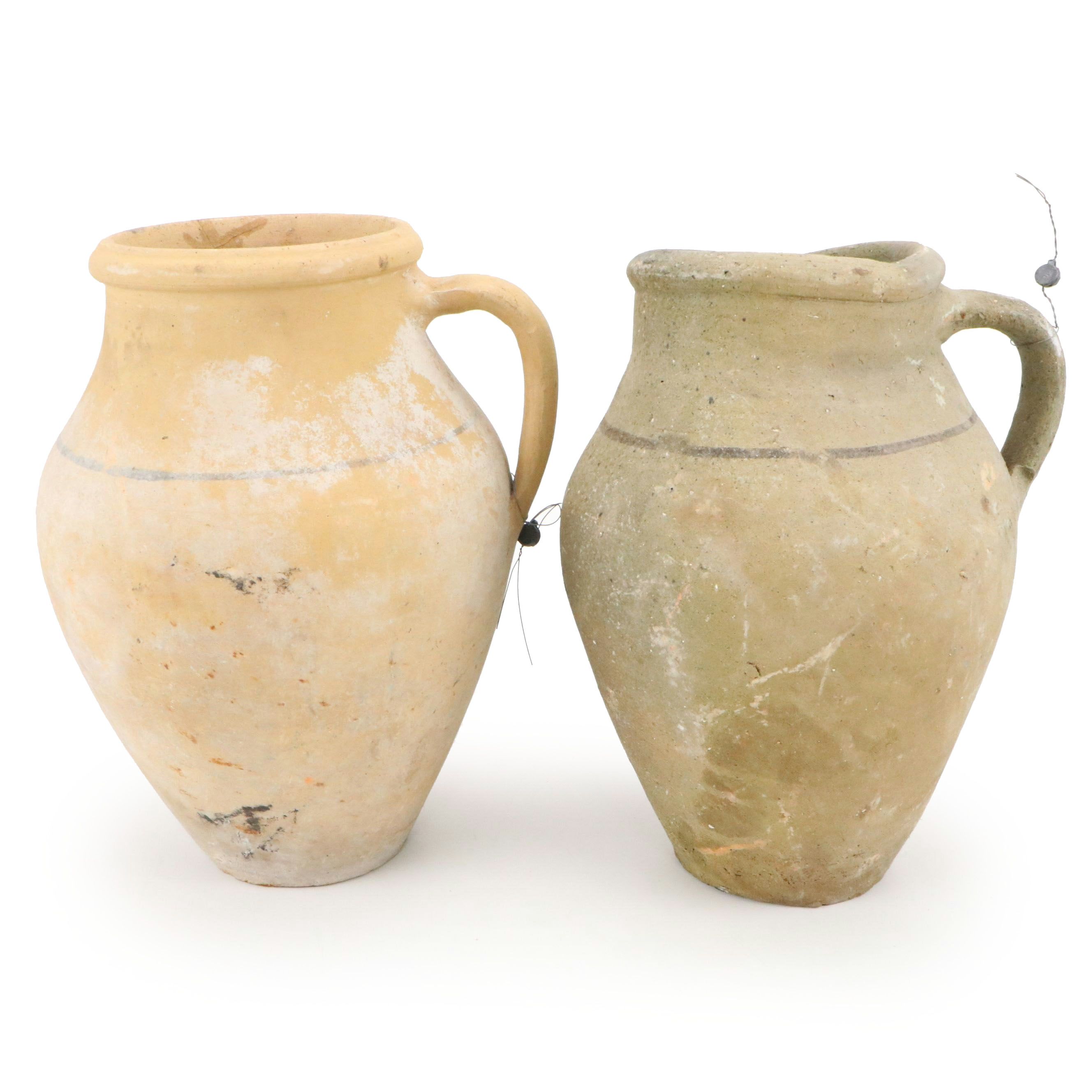 Turkish Earthenware Jugs