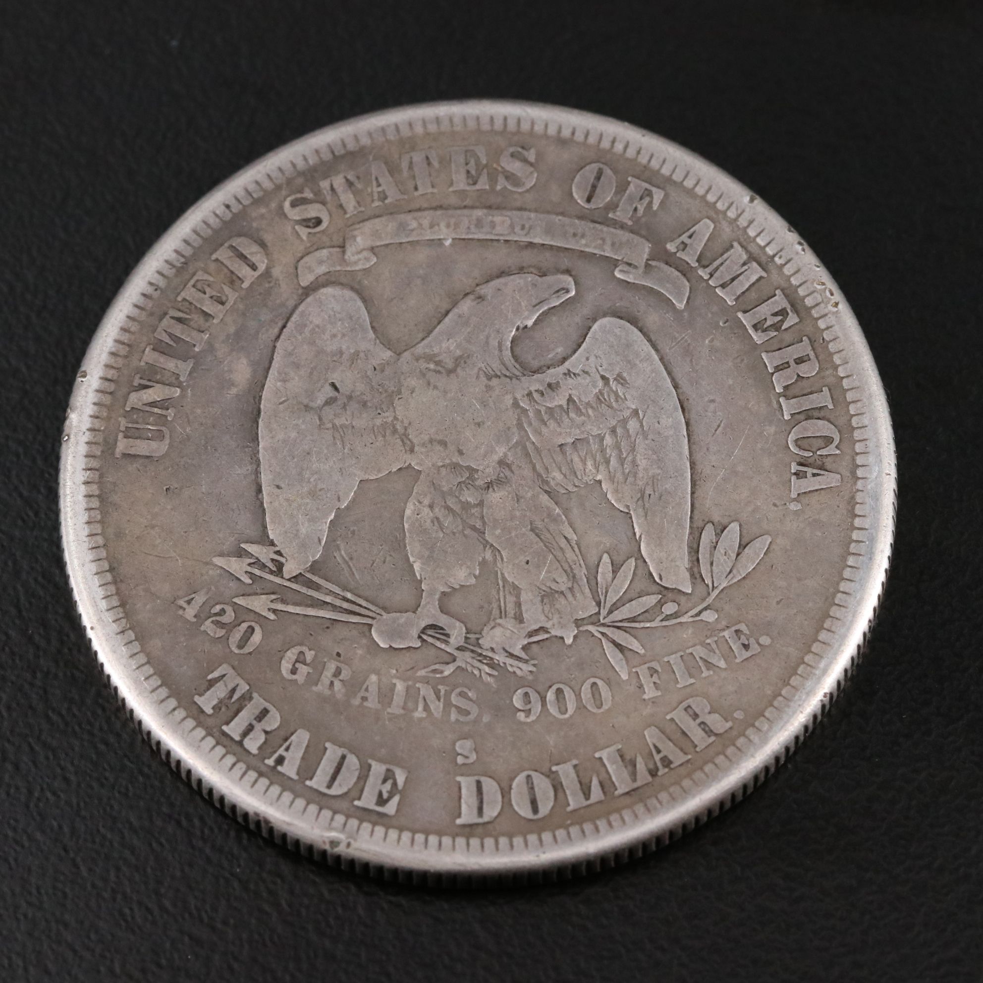 1878-S Trade Silver Dollar