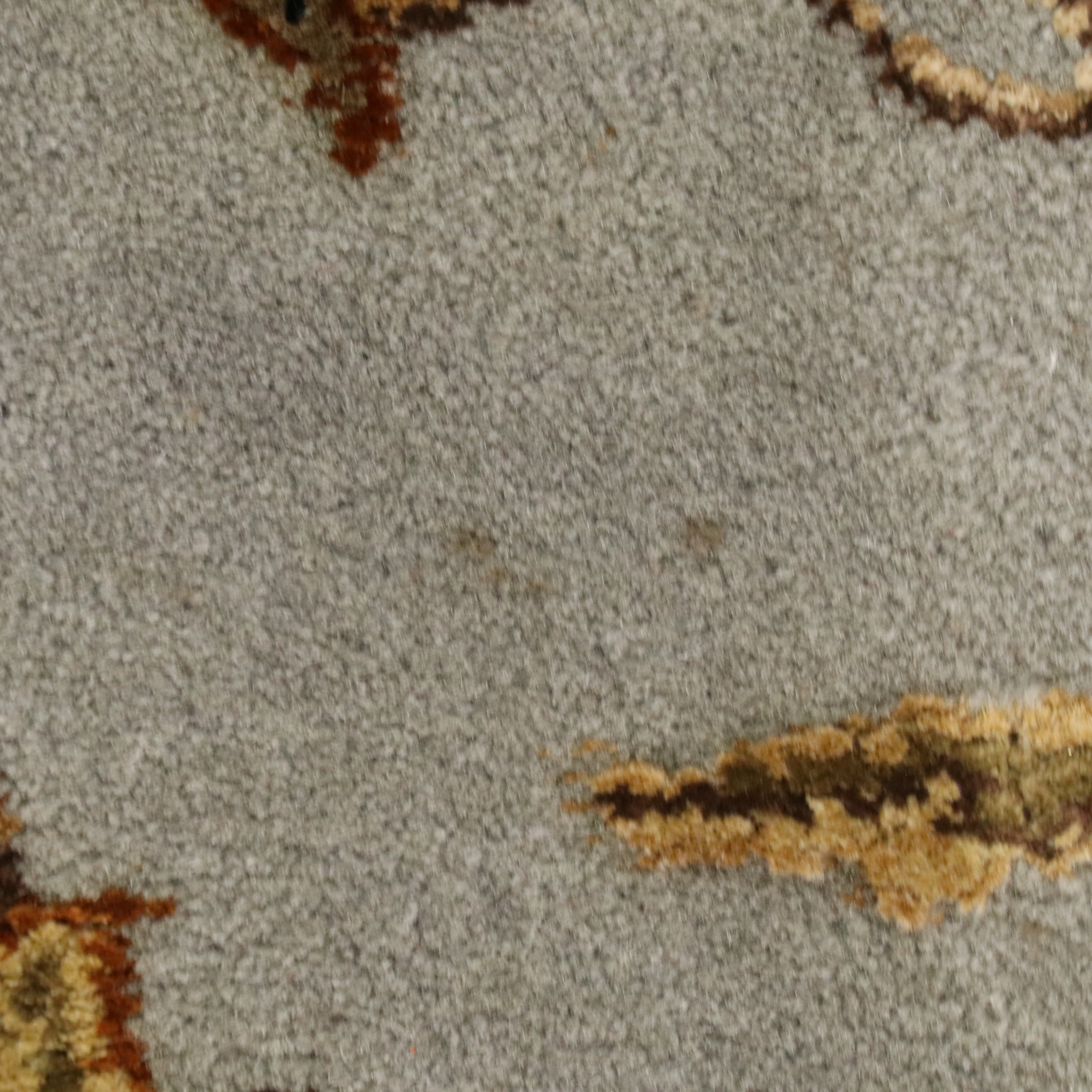 7'10 x 10'6 Hand-Knotted Indian Agra Wool & Silk Area Rug