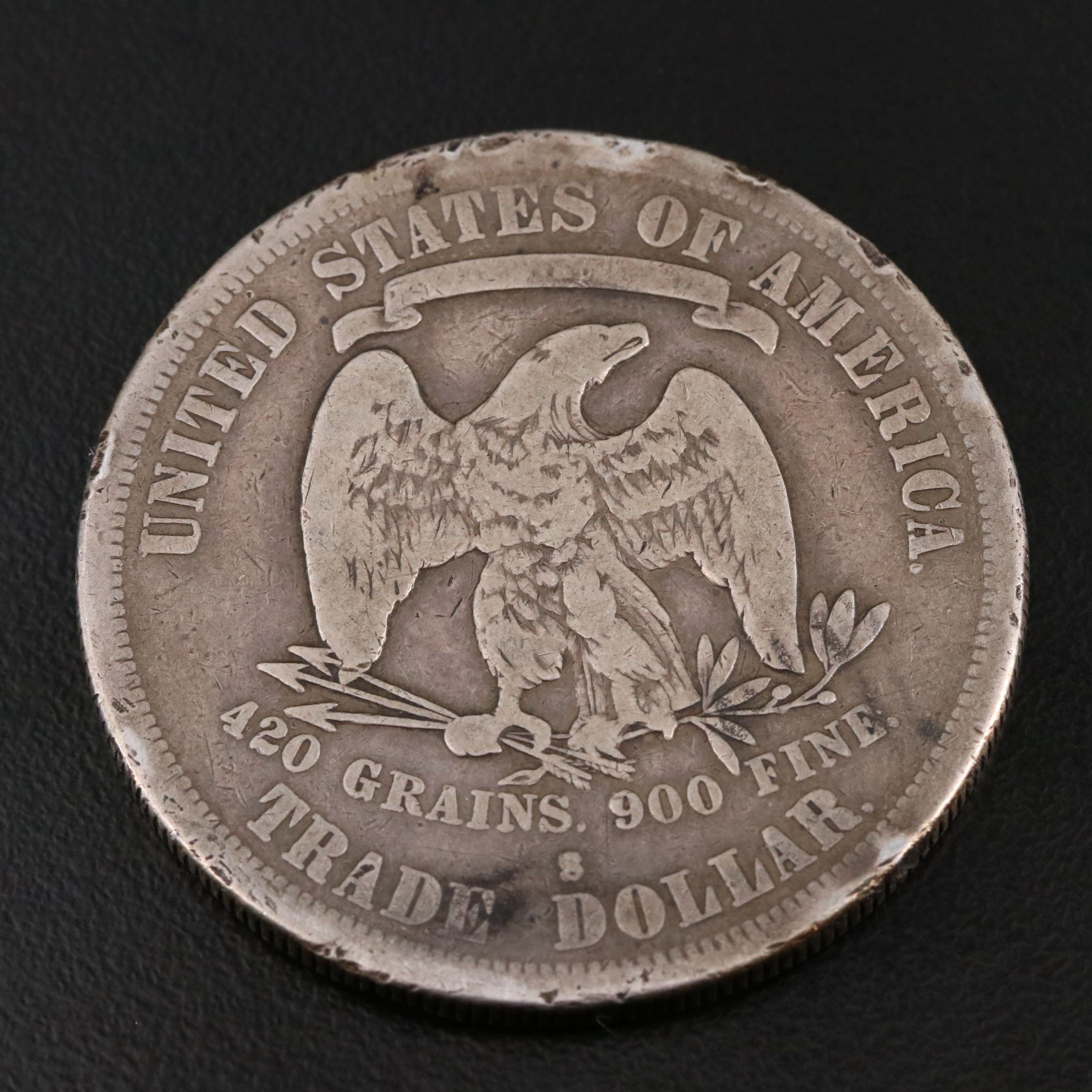1878-S Trade Silver Dollar