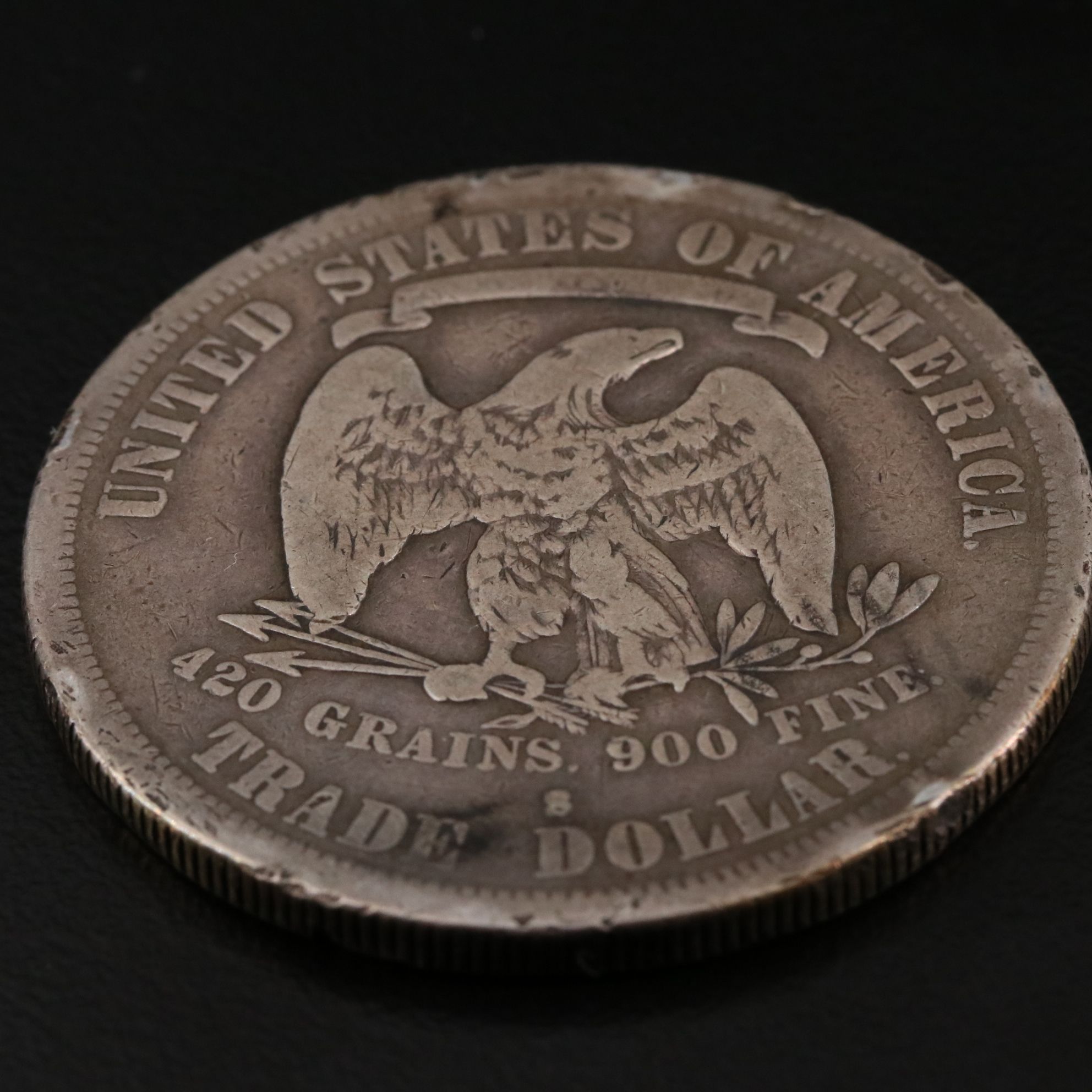 1878-S Trade Silver Dollar