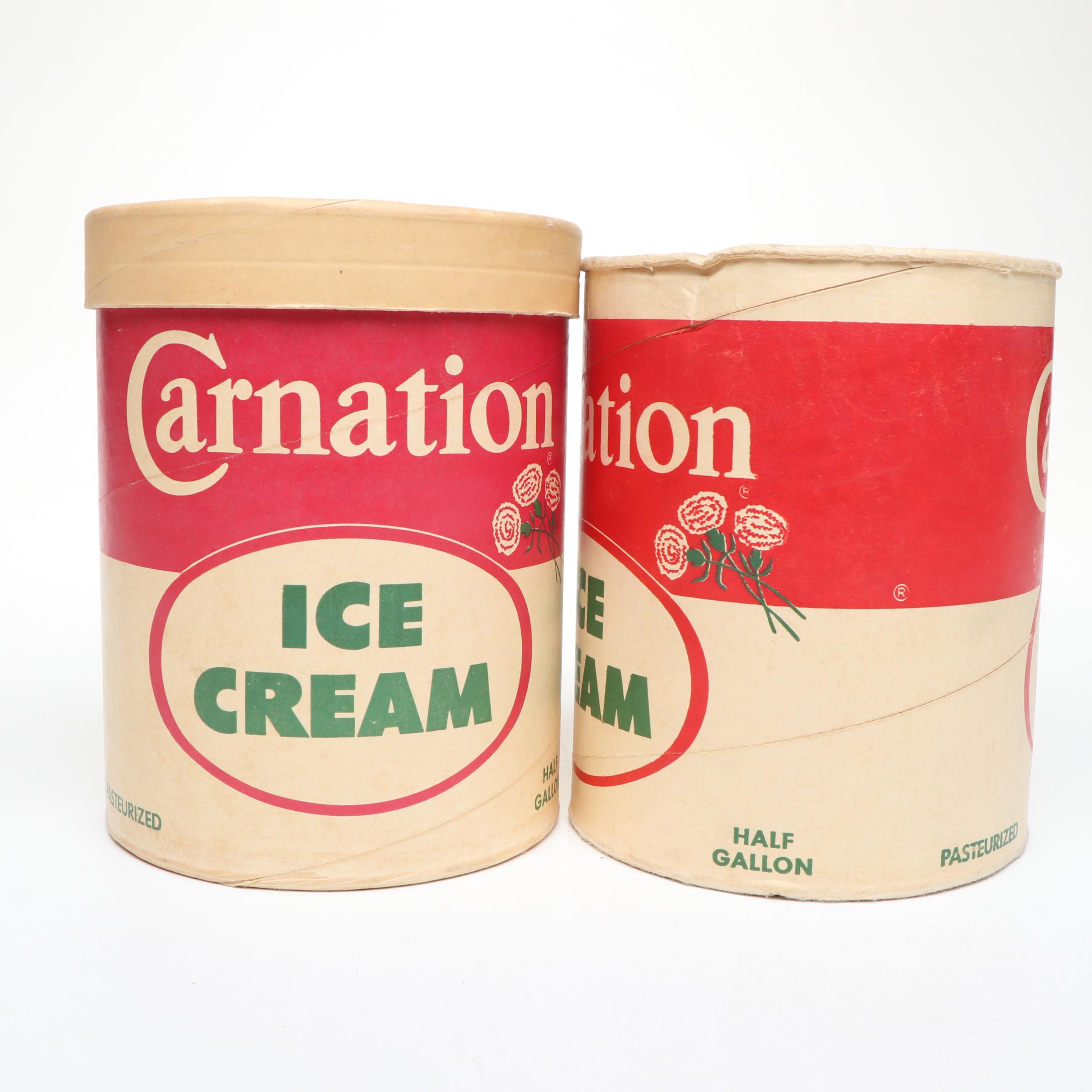 Carnation Milk Cartons, Boxes, Cartons and More, Mid-20th Century