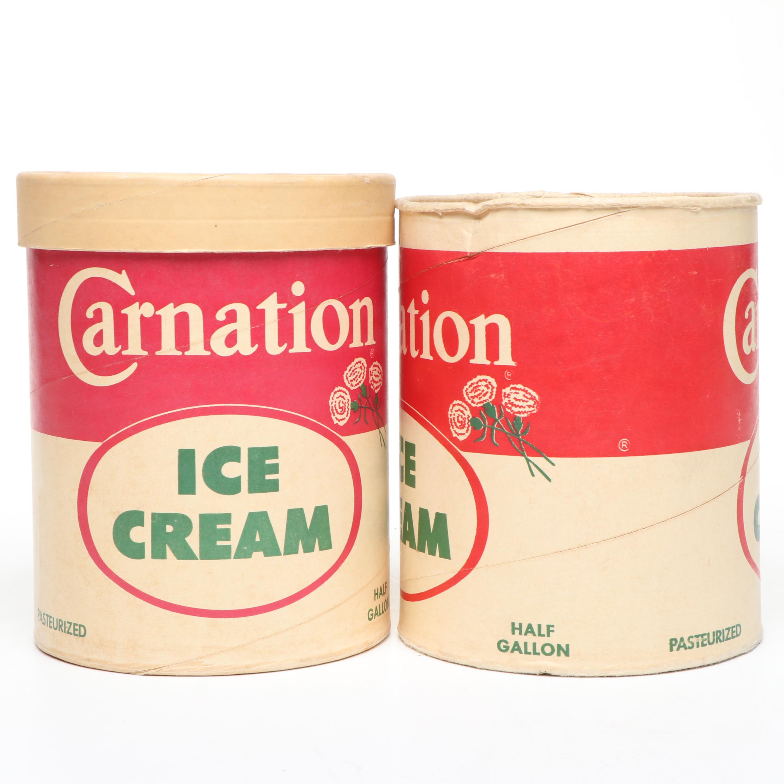 Carnation Milk Cartons, Boxes, Cartons and More, Mid-20th Century