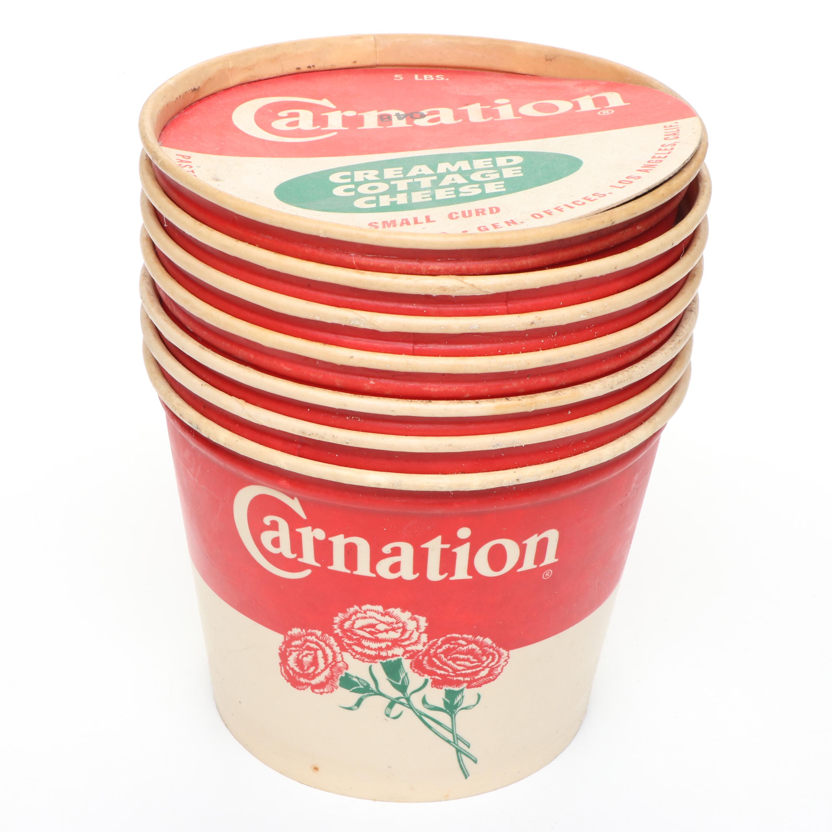 Carnation Milk Cartons, Boxes, Cartons and More, Mid-20th Century