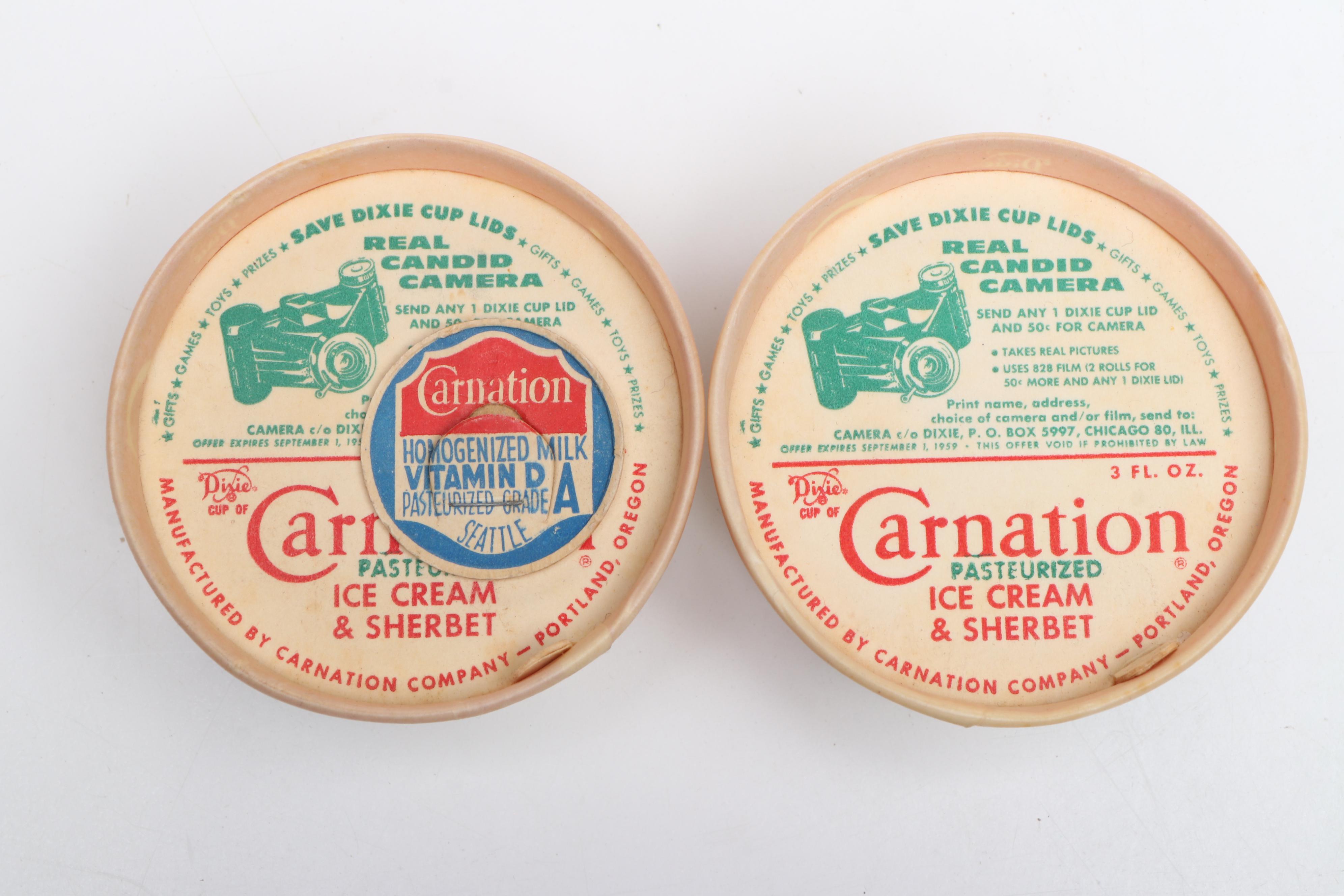 Carnation Milk Cartons, Boxes, Cartons and More, Mid-20th Century
