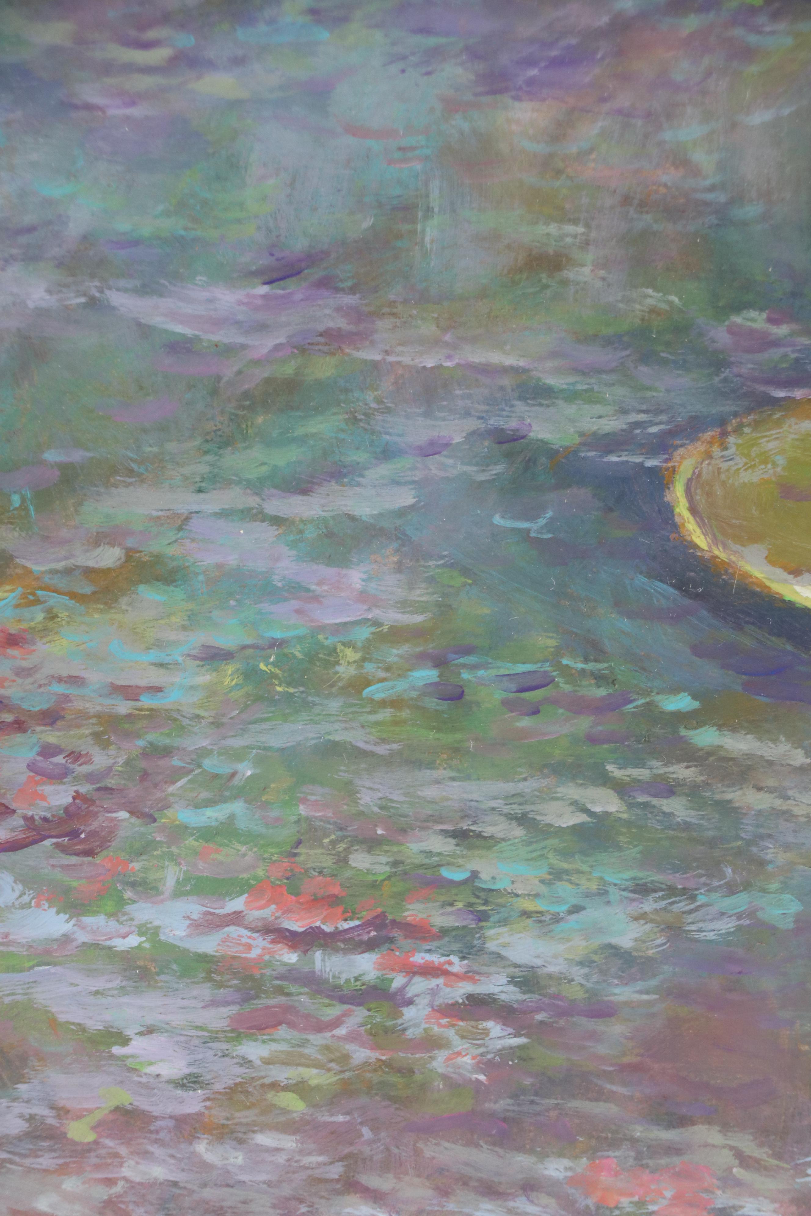 Robert Riddle Baker Landscape Acrylic Painting "Full Sun Bloom," 2025