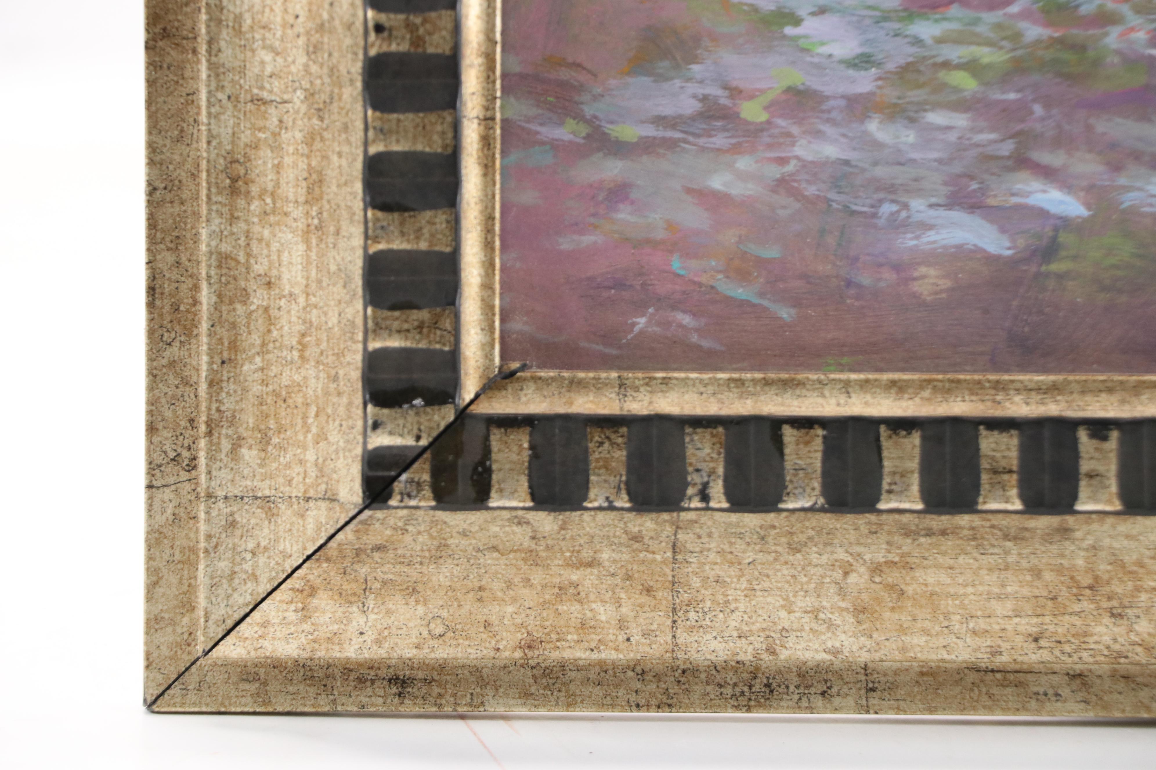 Robert Riddle Baker Landscape Acrylic Painting "Full Sun Bloom," 2025