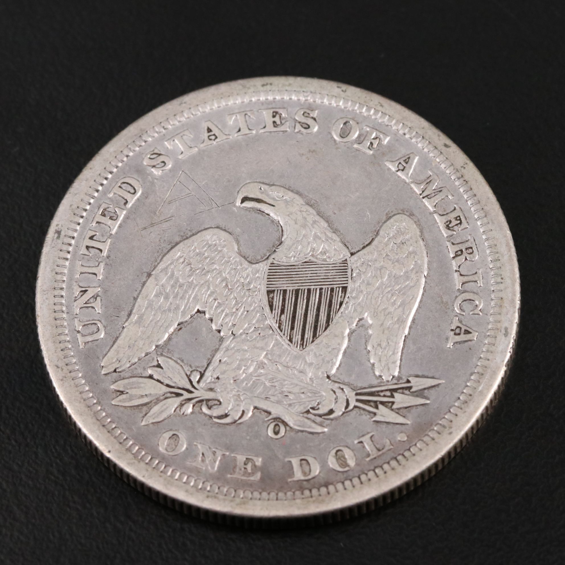1859-O Liberty Seated Silver Dollar