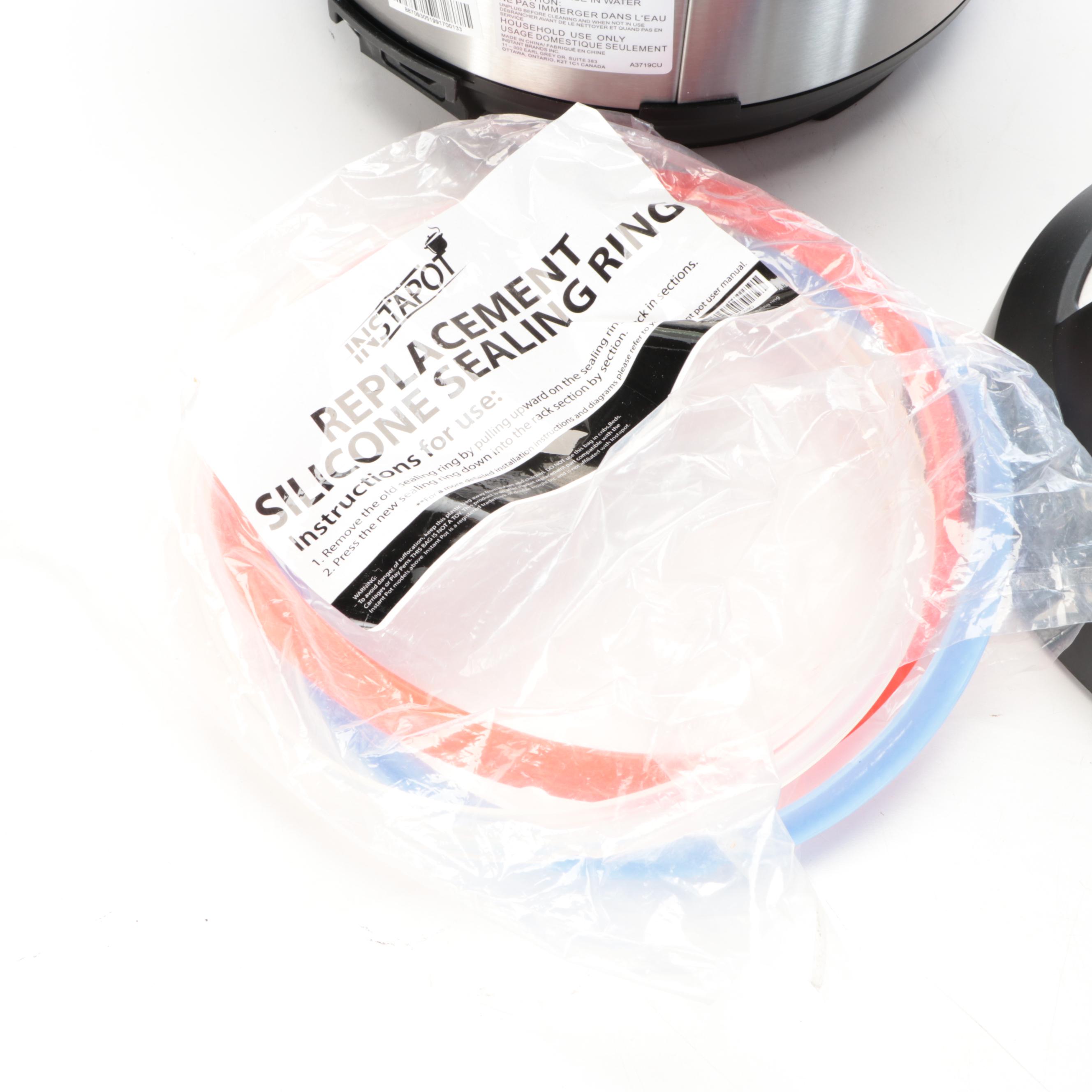 Rival Crock-Pot Slow Cooker and Instant Pot Duo Plus Pressure Cooker