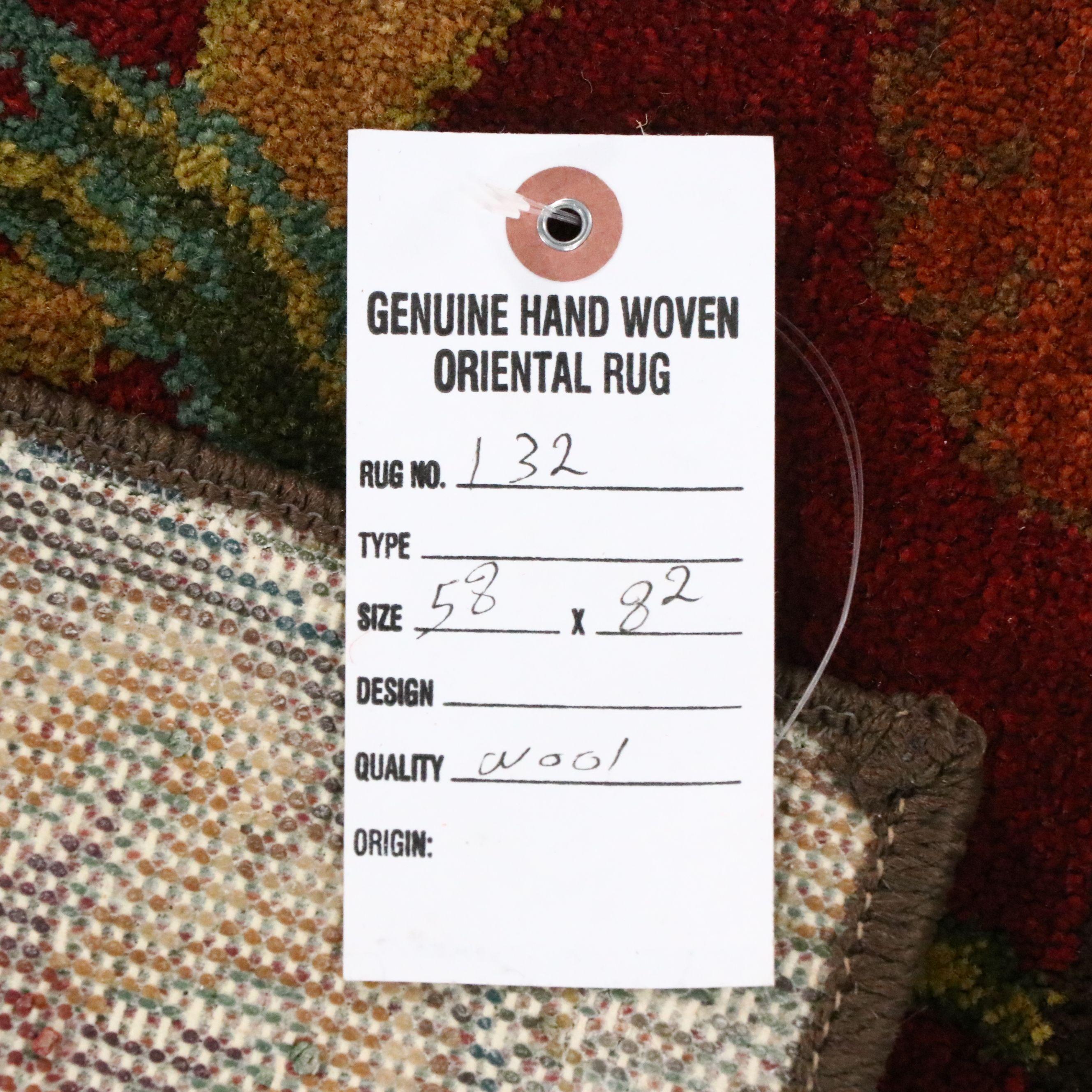 4'9 x 8'2 Machine Made Contemporary Area Rug