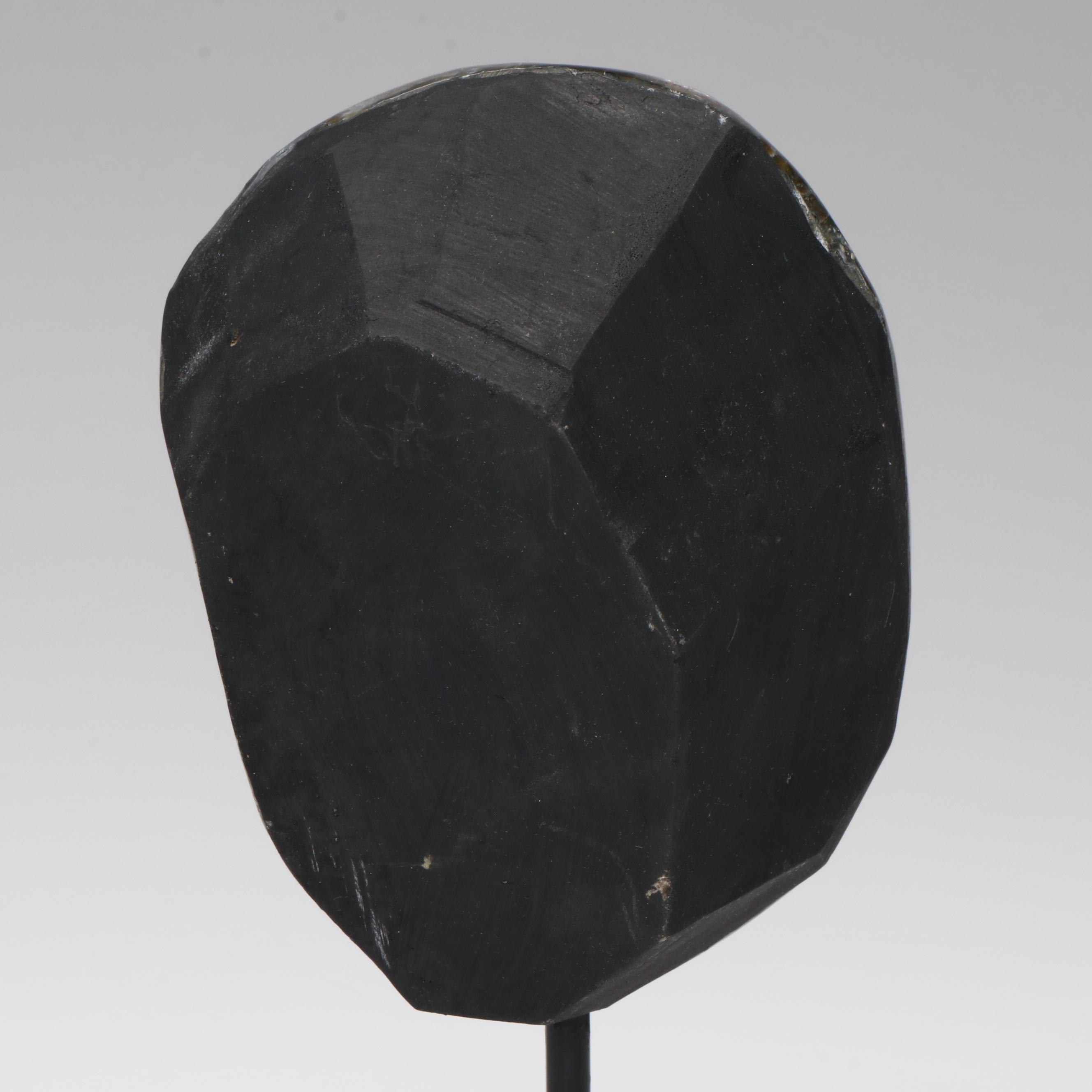 Amethyst Specimens on Modern Metal Stands