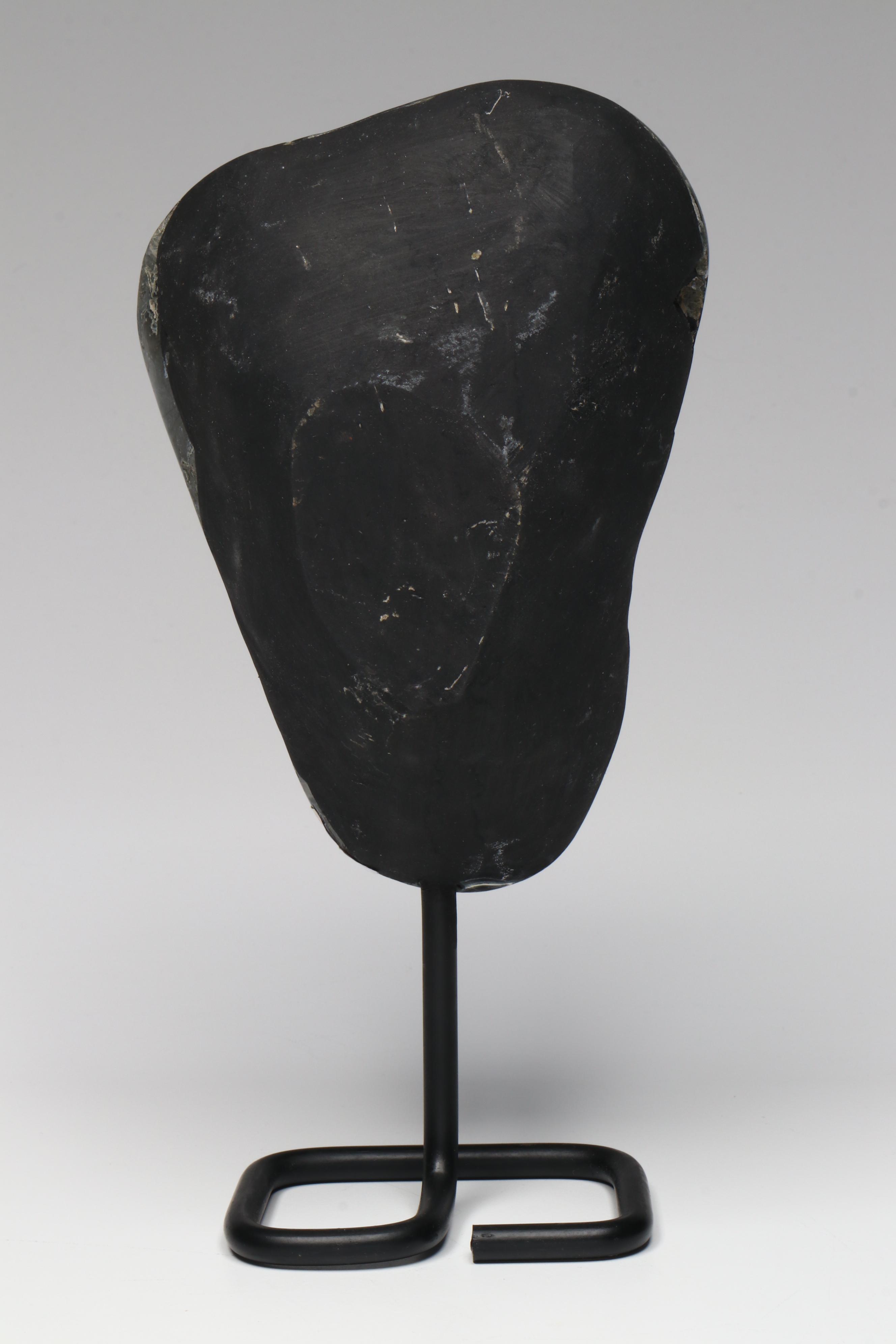 Amethyst Geode Specimens with Custom Metal Stands