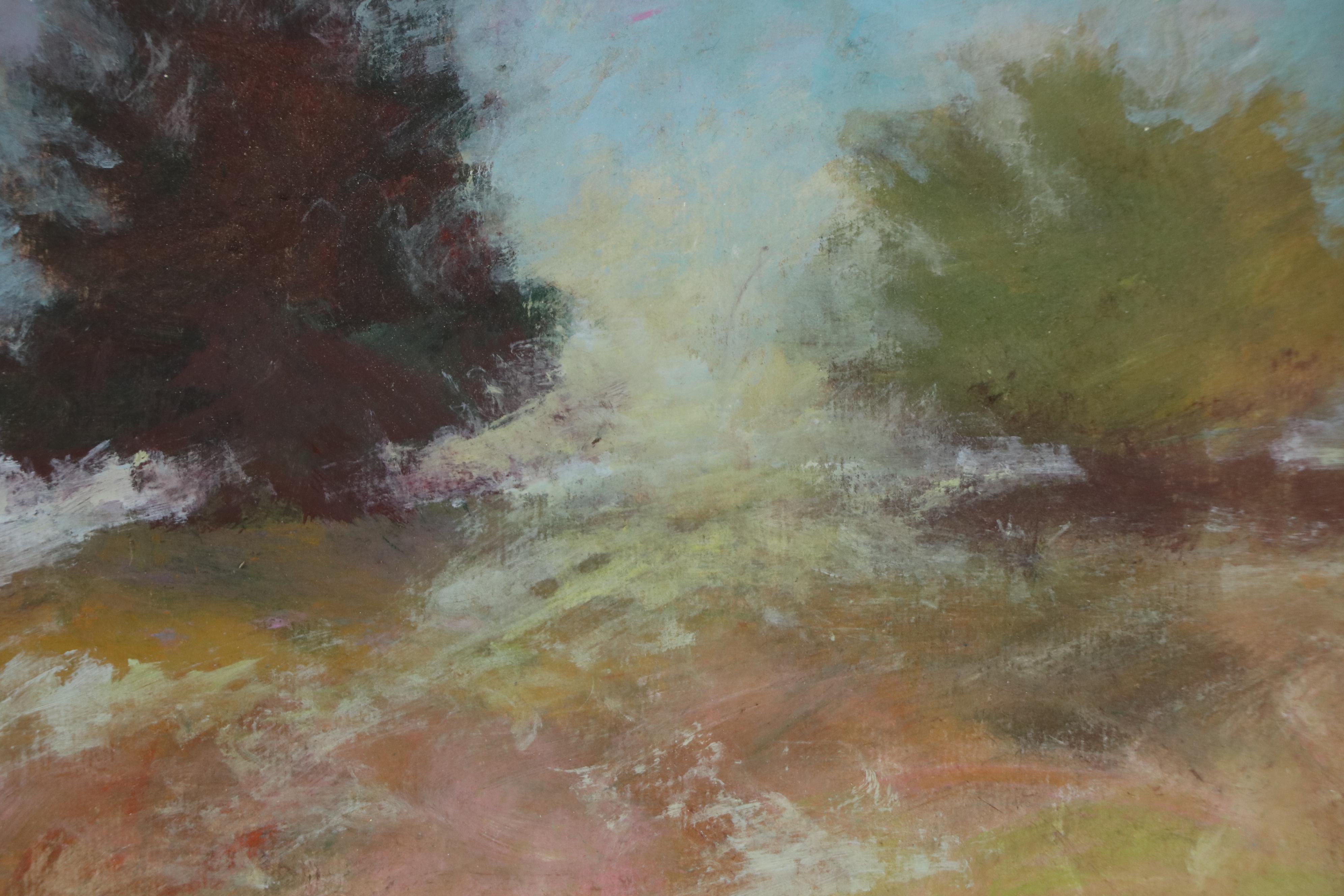 Robert Riddle Baker Landscape Acrylic Painting "Morning Emerges," 2025