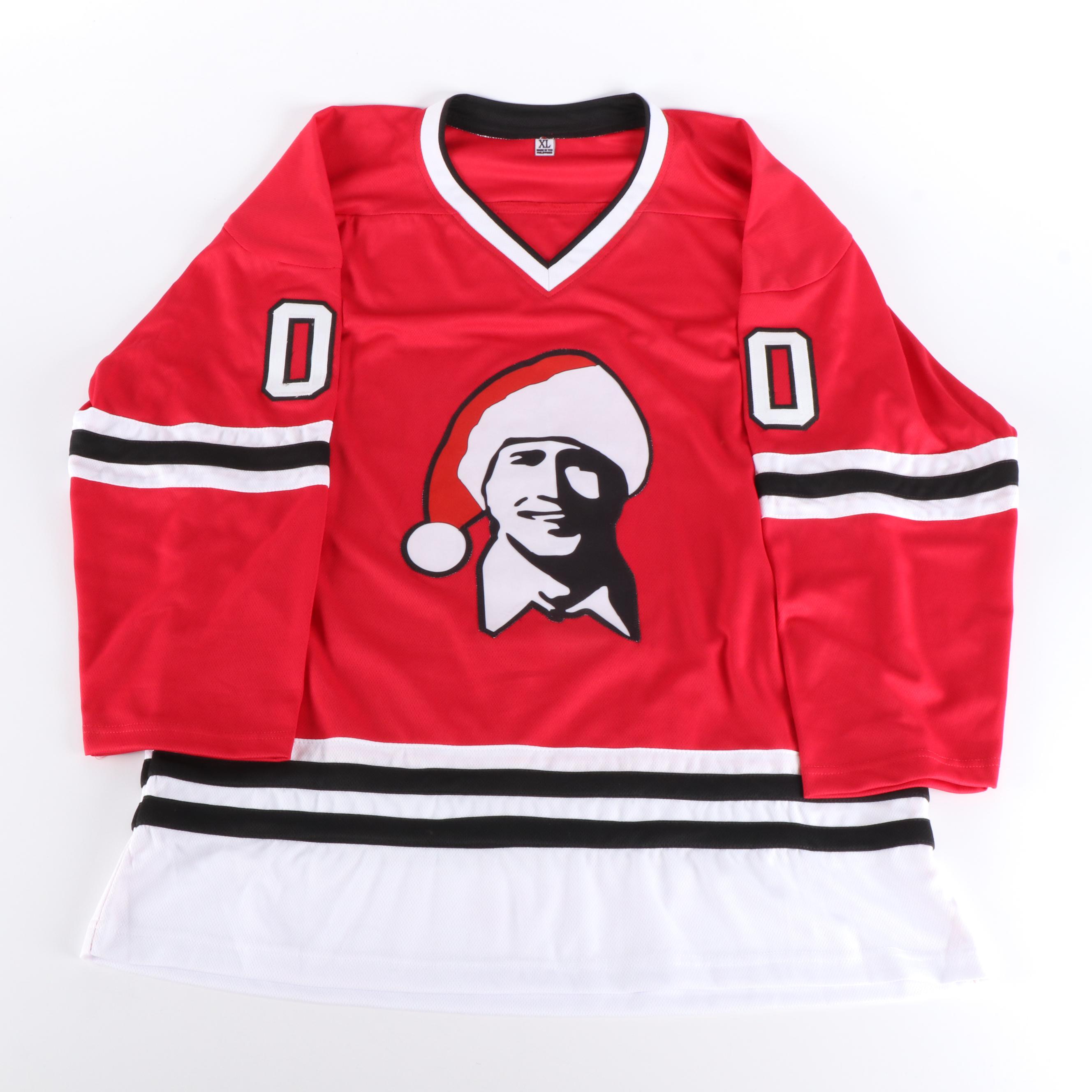 Chevy Chase Signed "Christmas Vacation: Clark Griswold" Hockey Jersey, Beckett