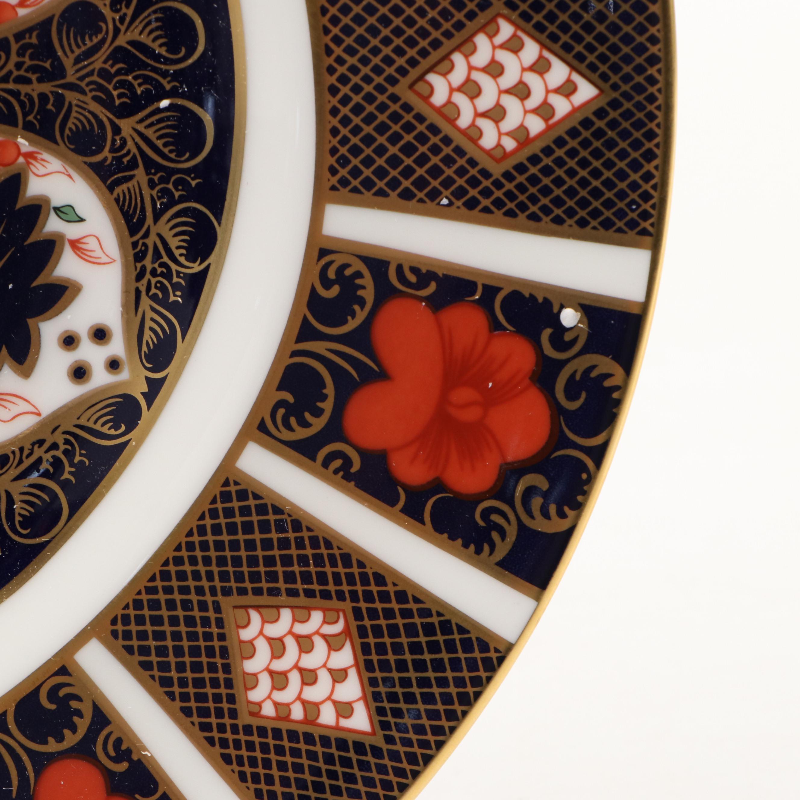 Royal Crown Derby "Old Imari" Porcelain Plates