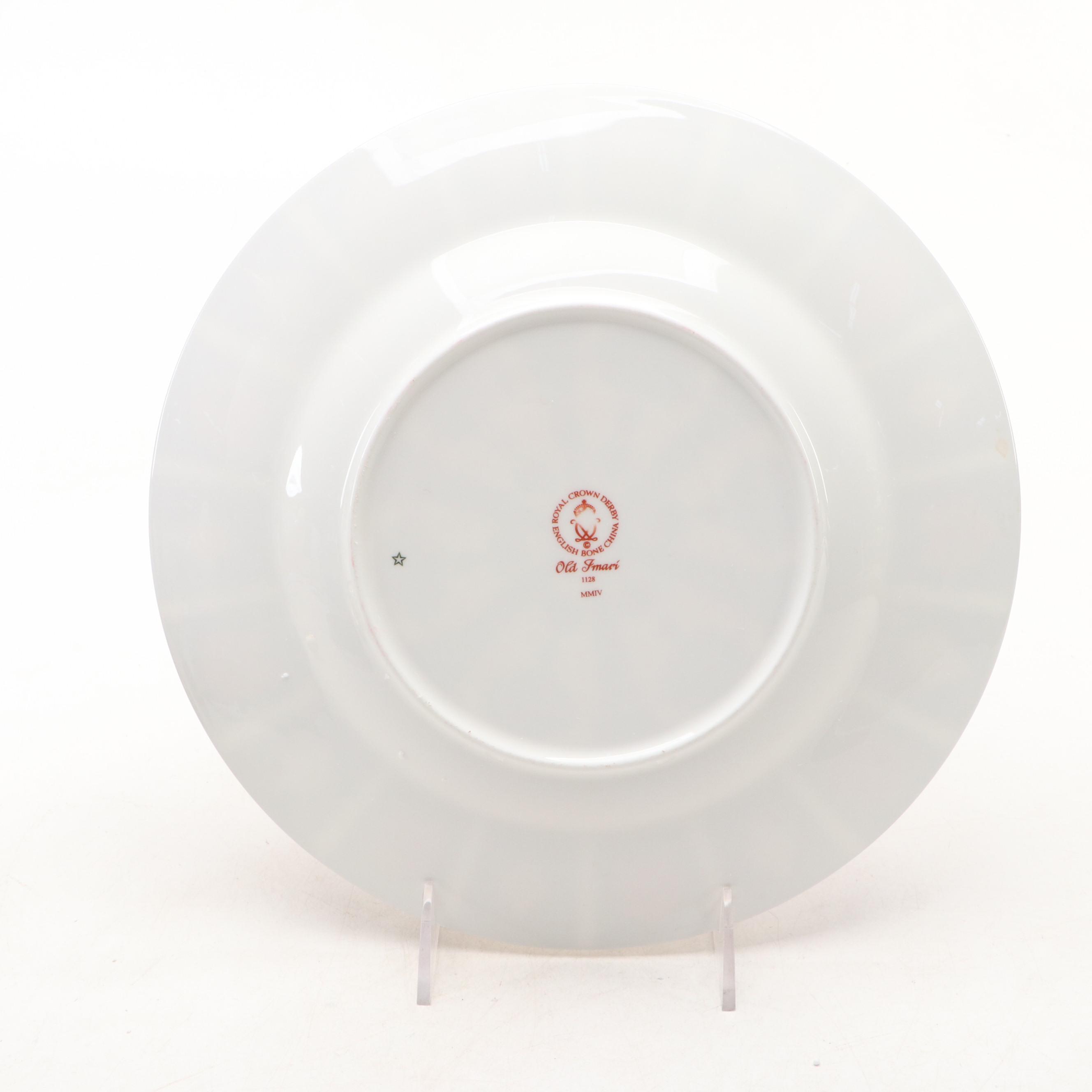 Royal Crown Derby "Old Imari" Porcelain Plates