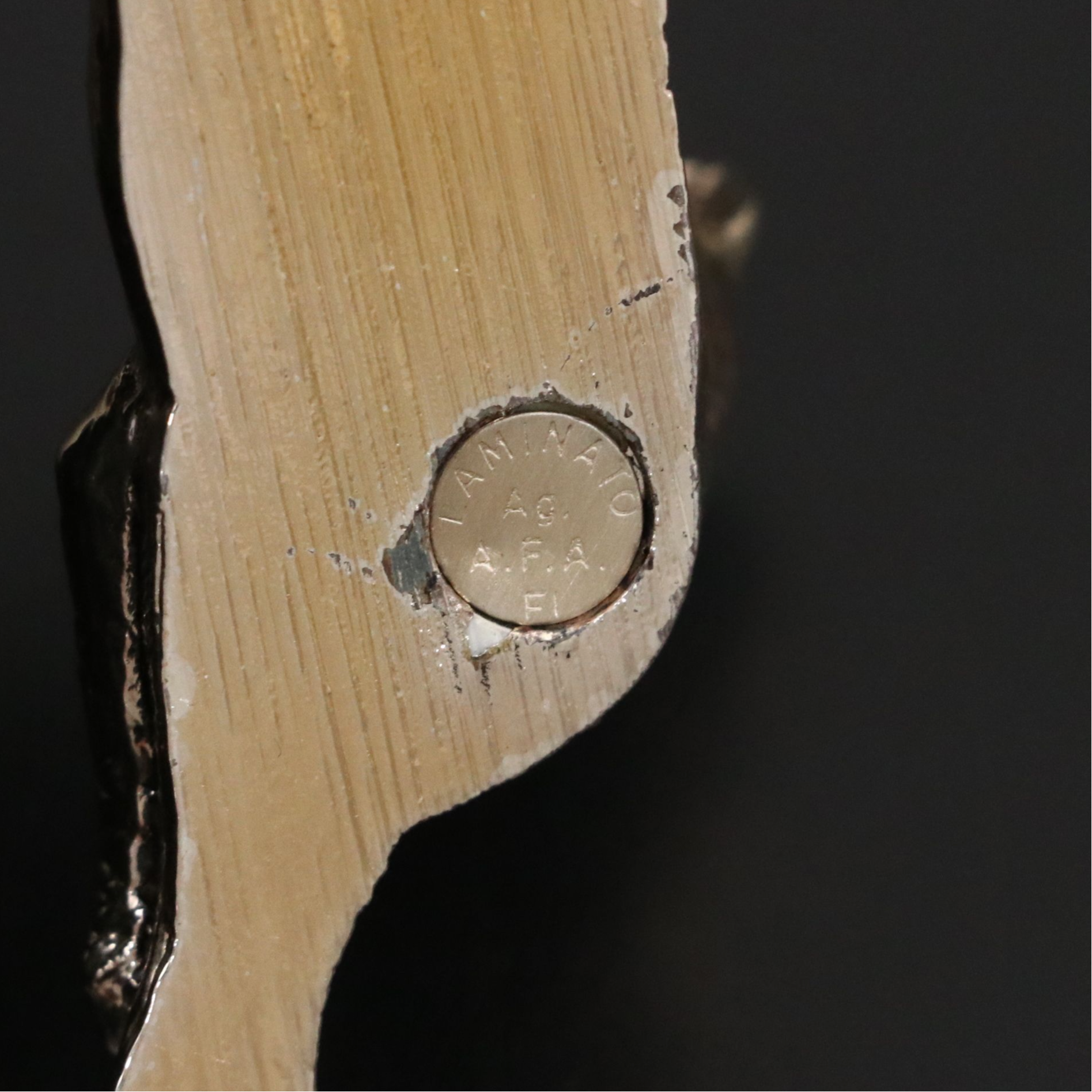 Reed & Barton Silver Plate Place Card Holders with Laminato Silver Plate Cats