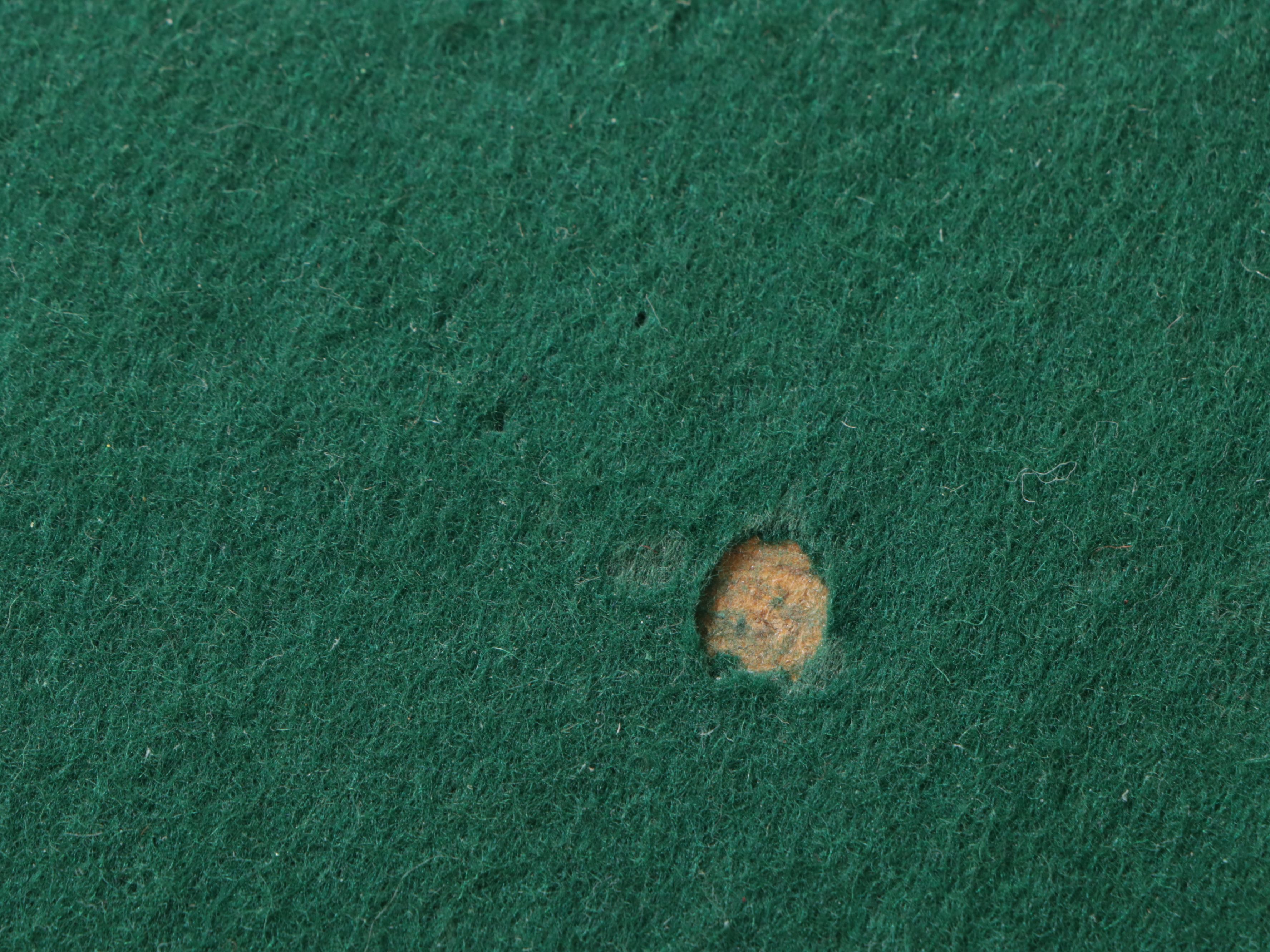 Wooden Butler's Folding Silver Polishing Table