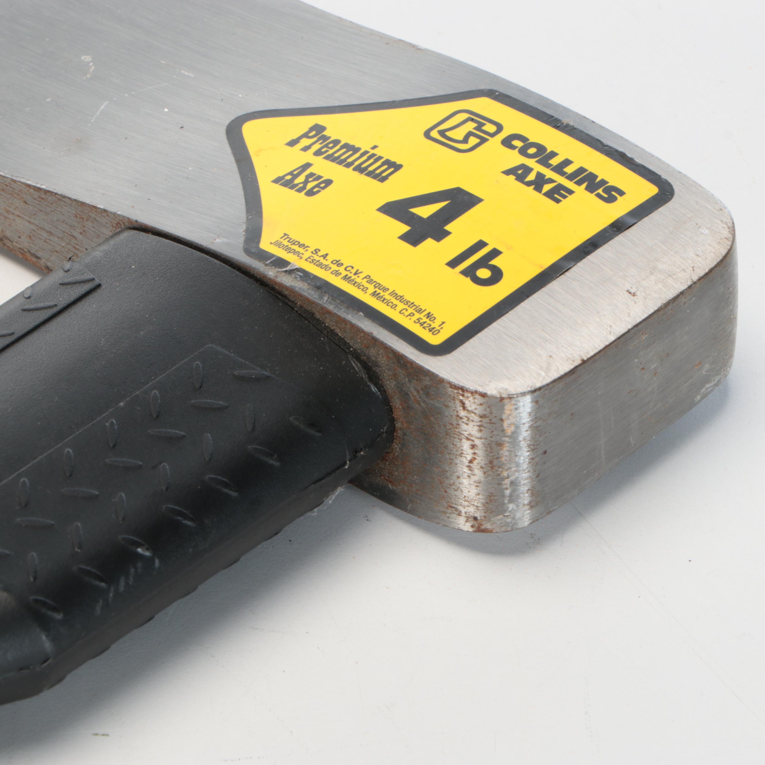 Collins Fiberglass Handle Wood Splitting Axe