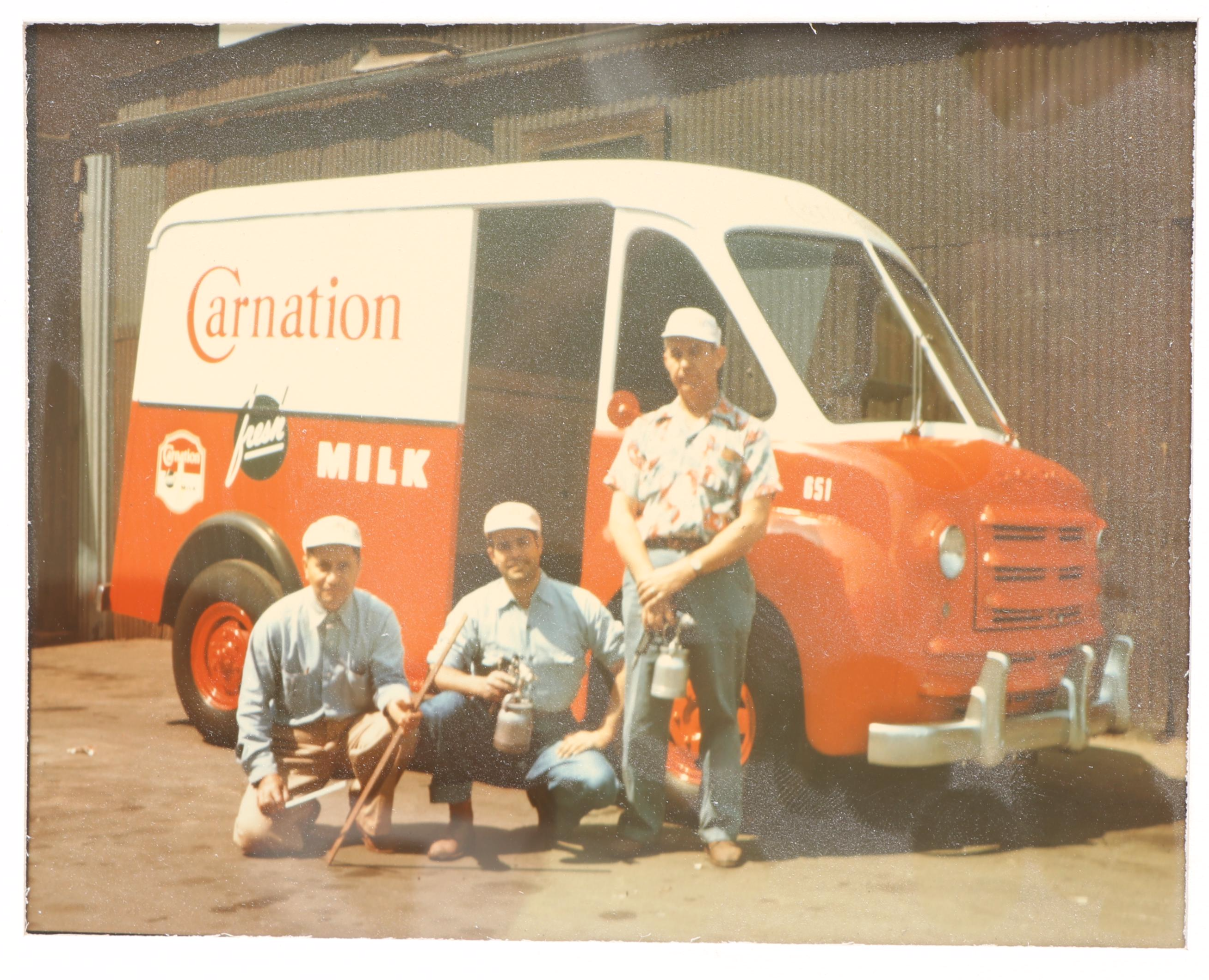 Carnation Milk Advertising Uniform Hat and Jacket with Other Memorabilia