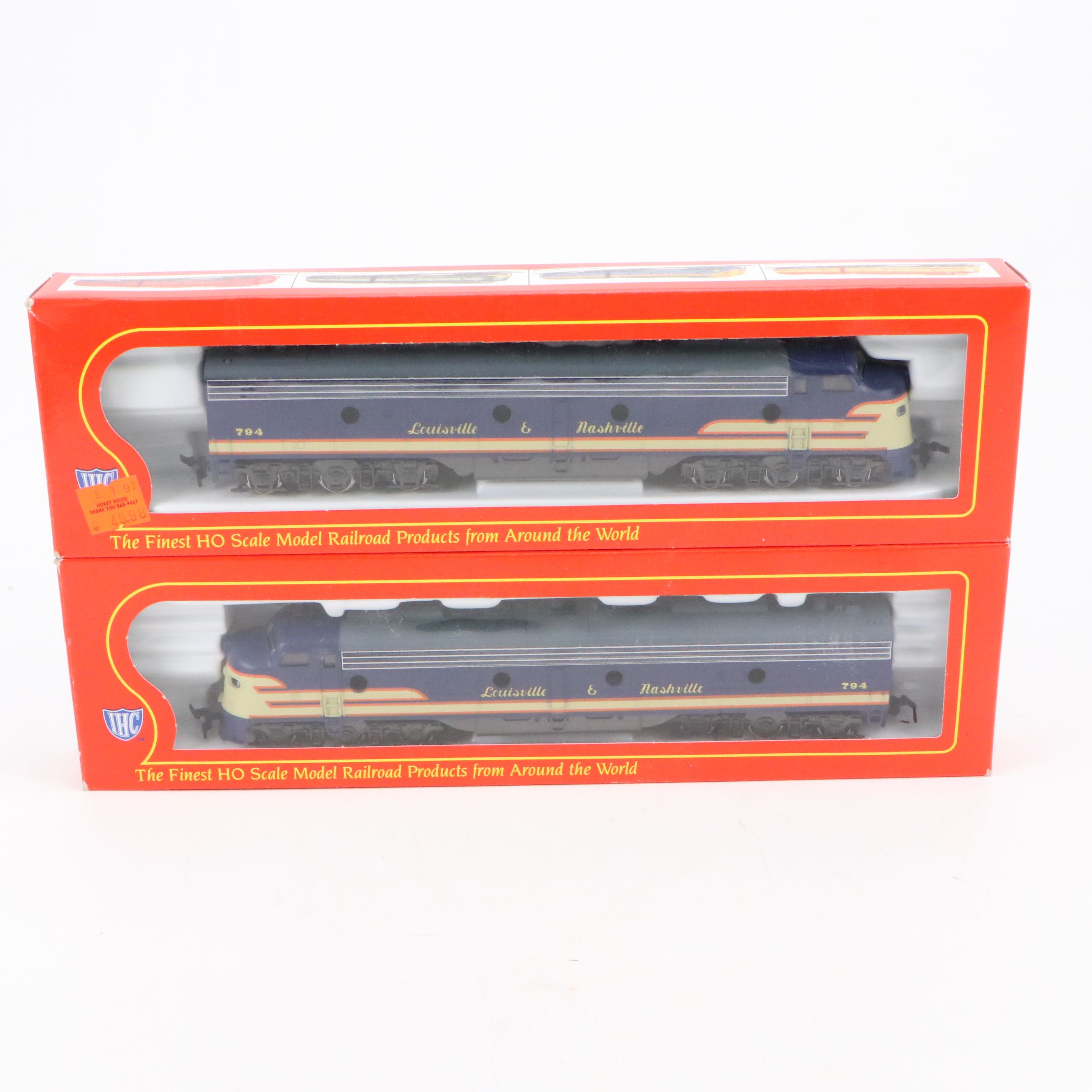 Rivarossi HO Scale "Baltimore and Ohio" and Other Train Cars