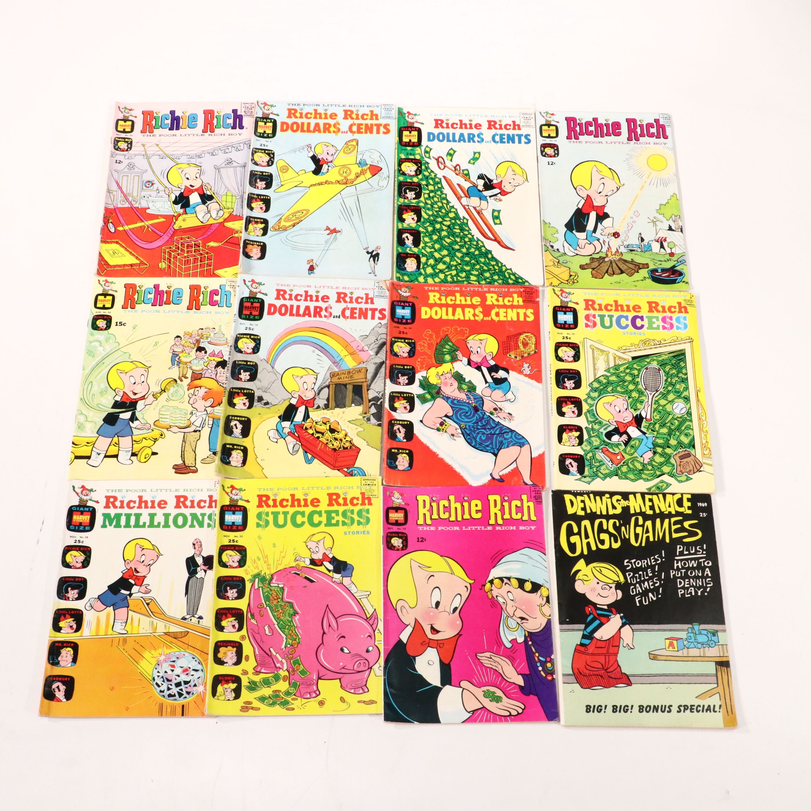 "Supreme" "Dennis The Menace", with Other Comic Books and Magazines