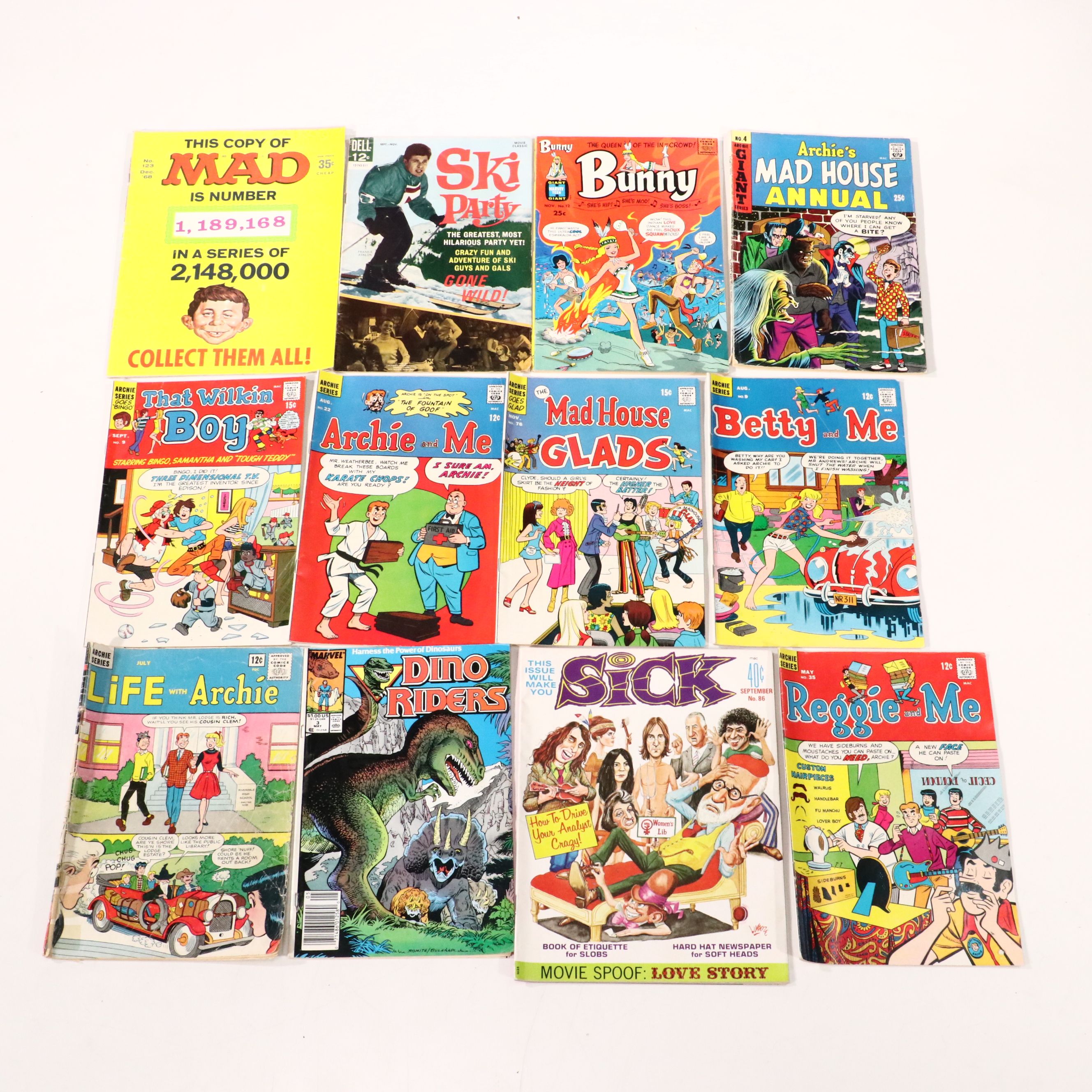 "Supreme" "Dennis The Menace", with Other Comic Books and Magazines