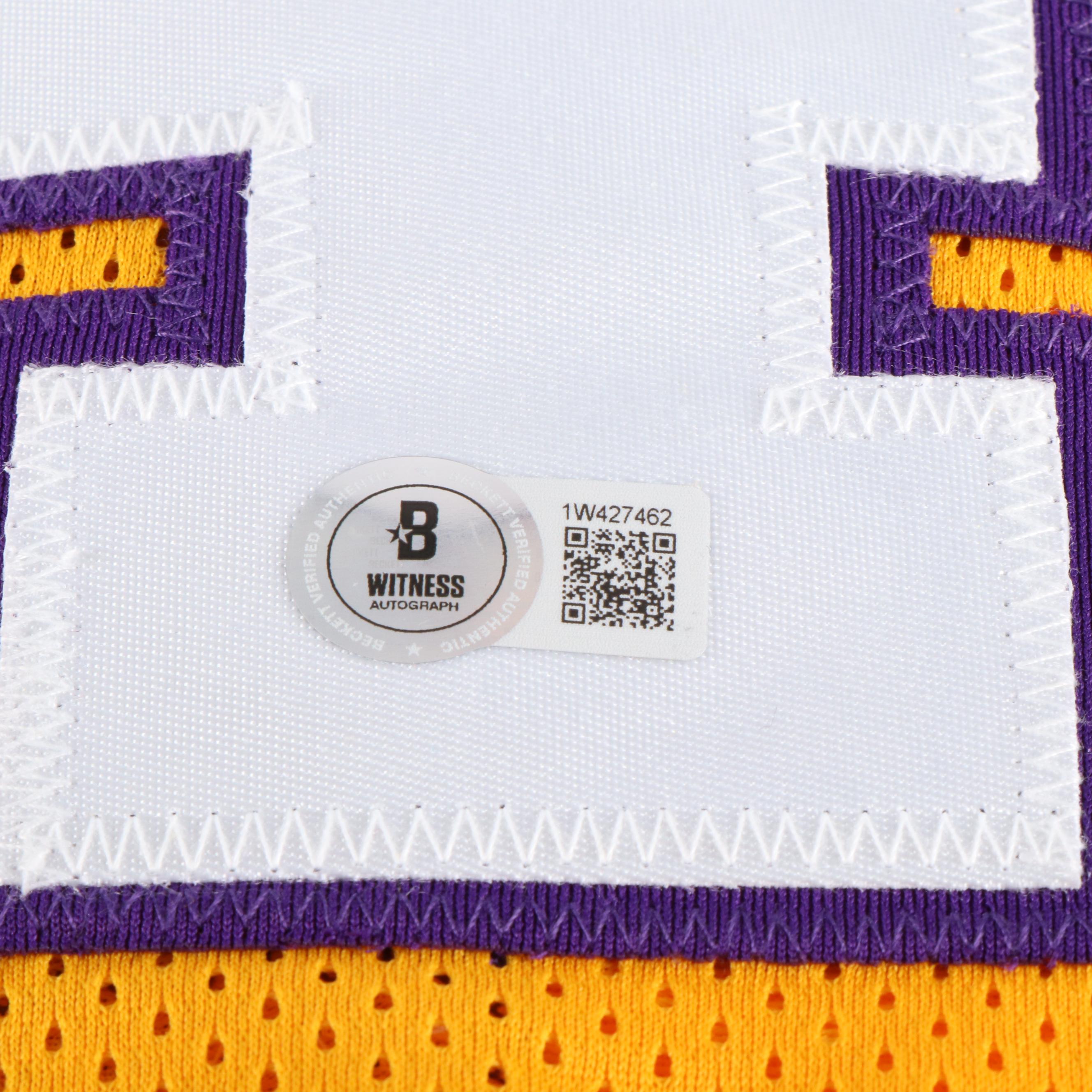 Shaquille O’Neal Signed Los Angeles Lakers Basketball Jersey, Beckett