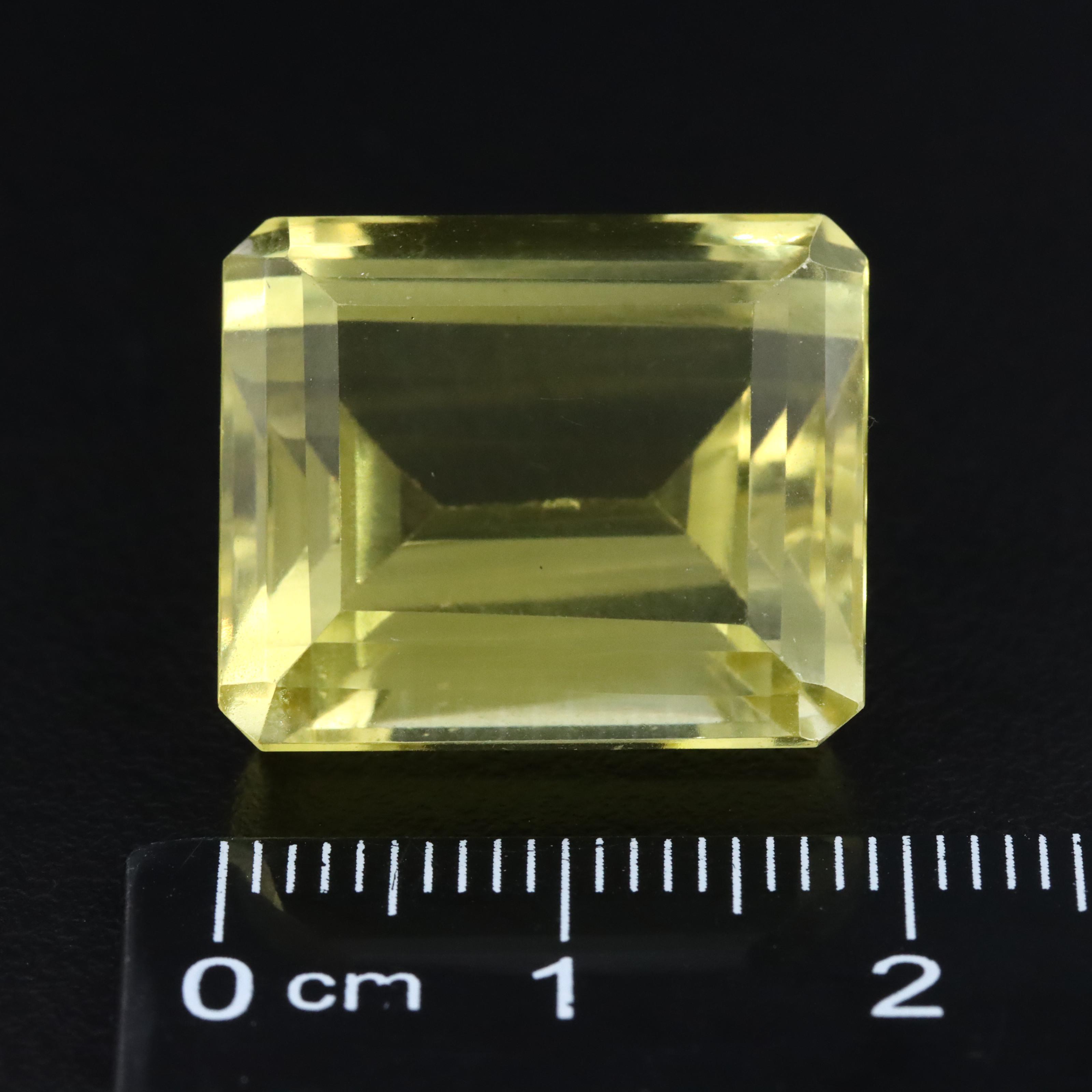 Loose 32.01 CT Citrine
