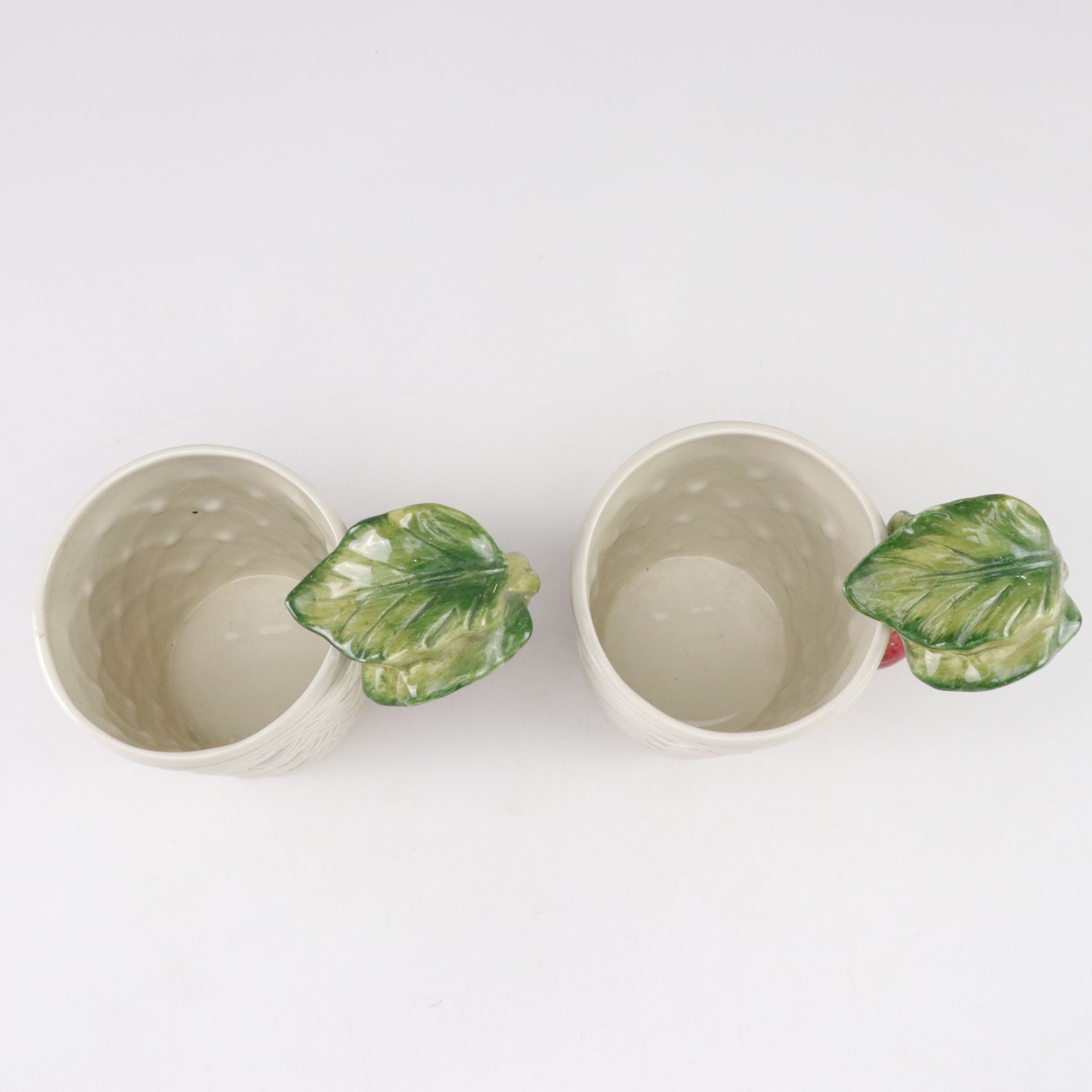 Fitz & Floyd Harvest Basket Weave Vegetable Mugs, Carrot Bunch Pitcher and More