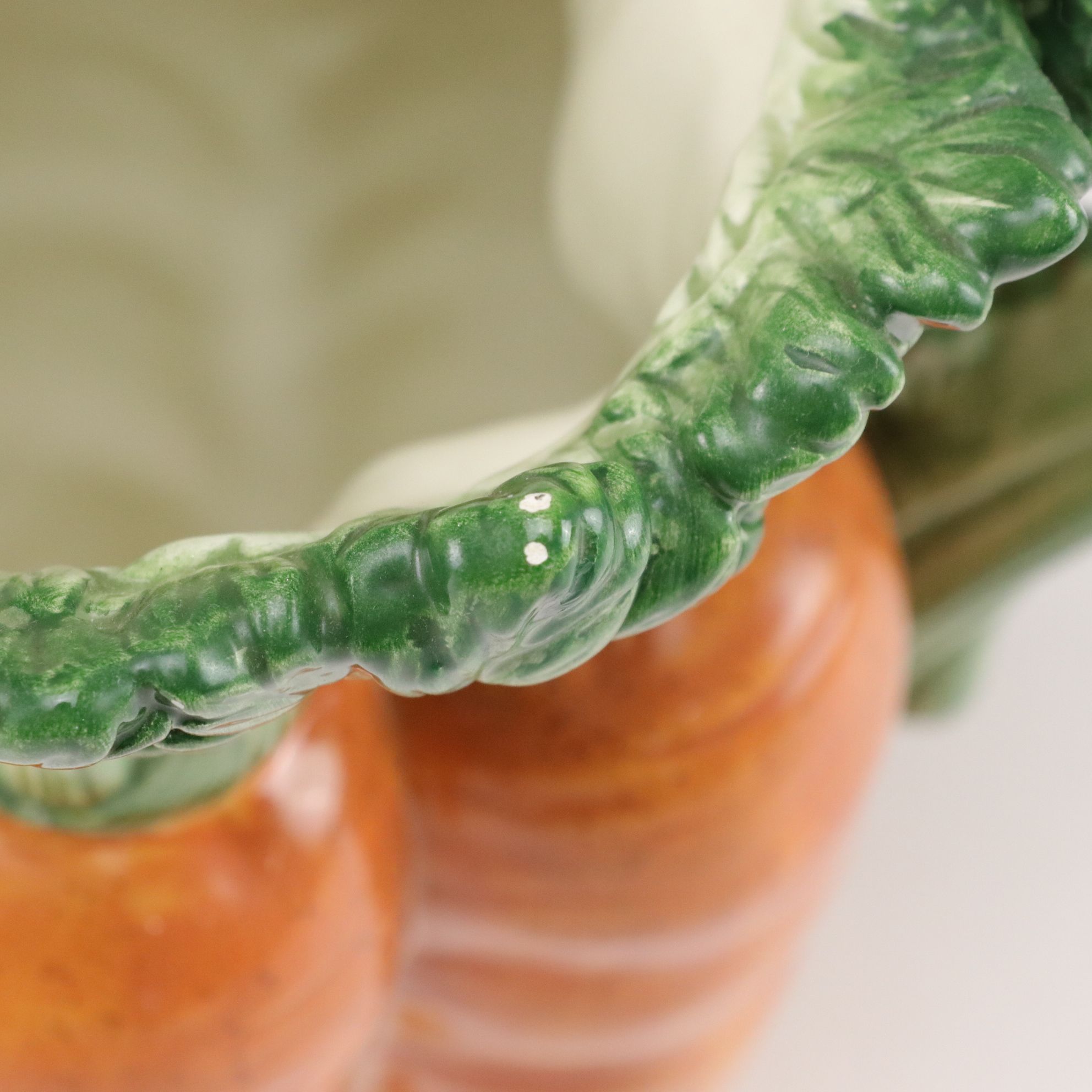 Fitz & Floyd Harvest Basket Weave Vegetable Mugs, Carrot Bunch Pitcher and More