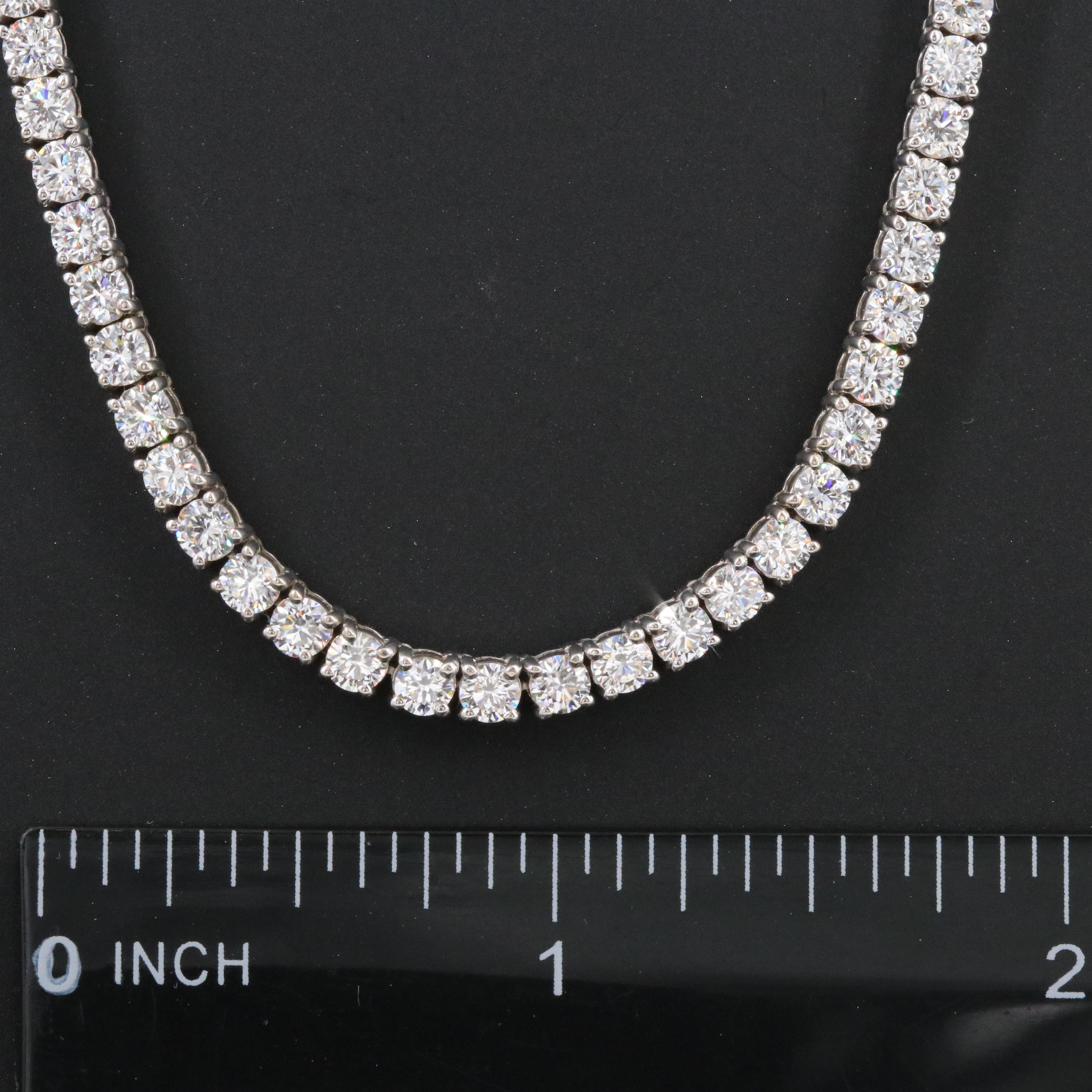 14K 13.35 CTW Lab Grown Diamond Necklace