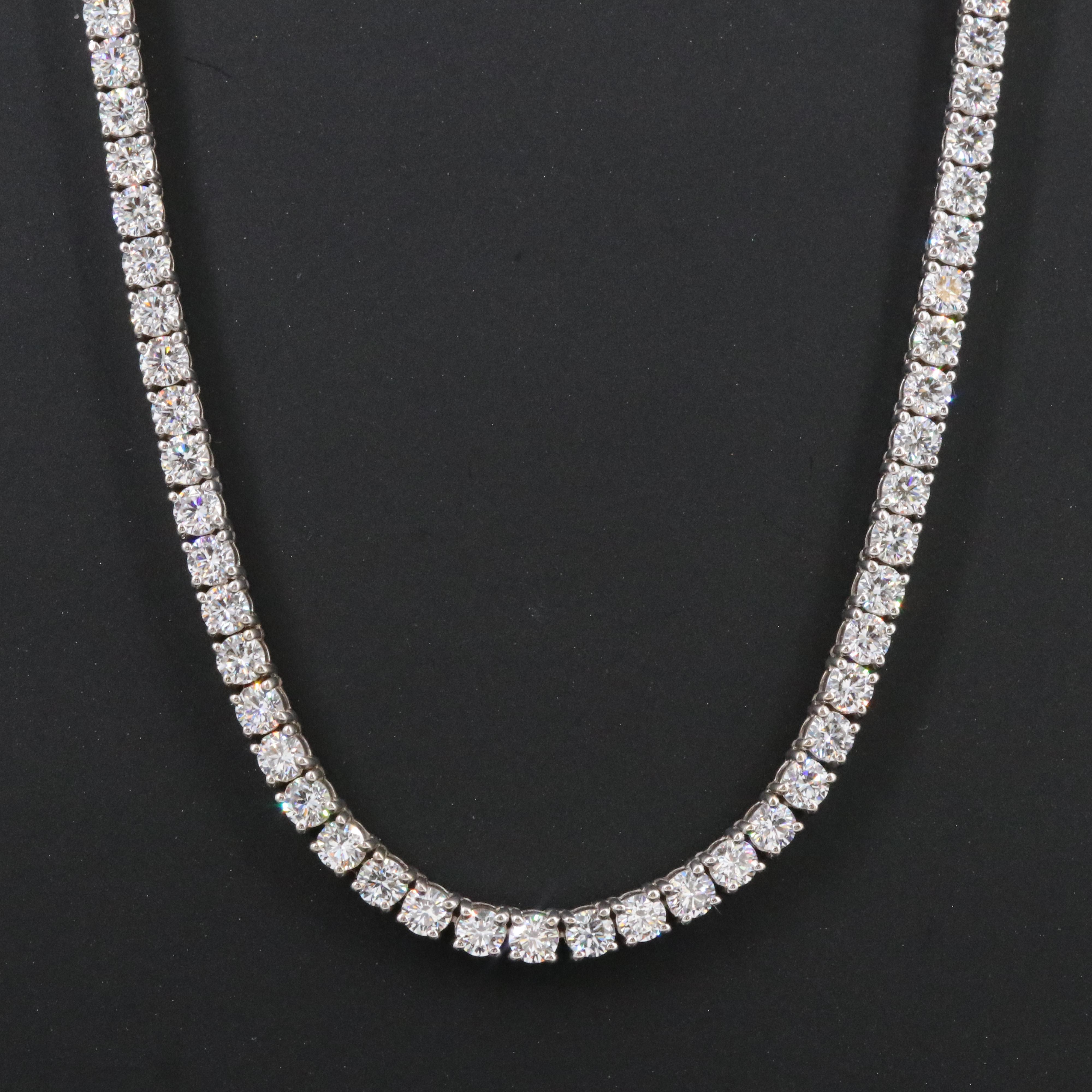 14K 13.35 CTW Lab Grown Diamond Necklace