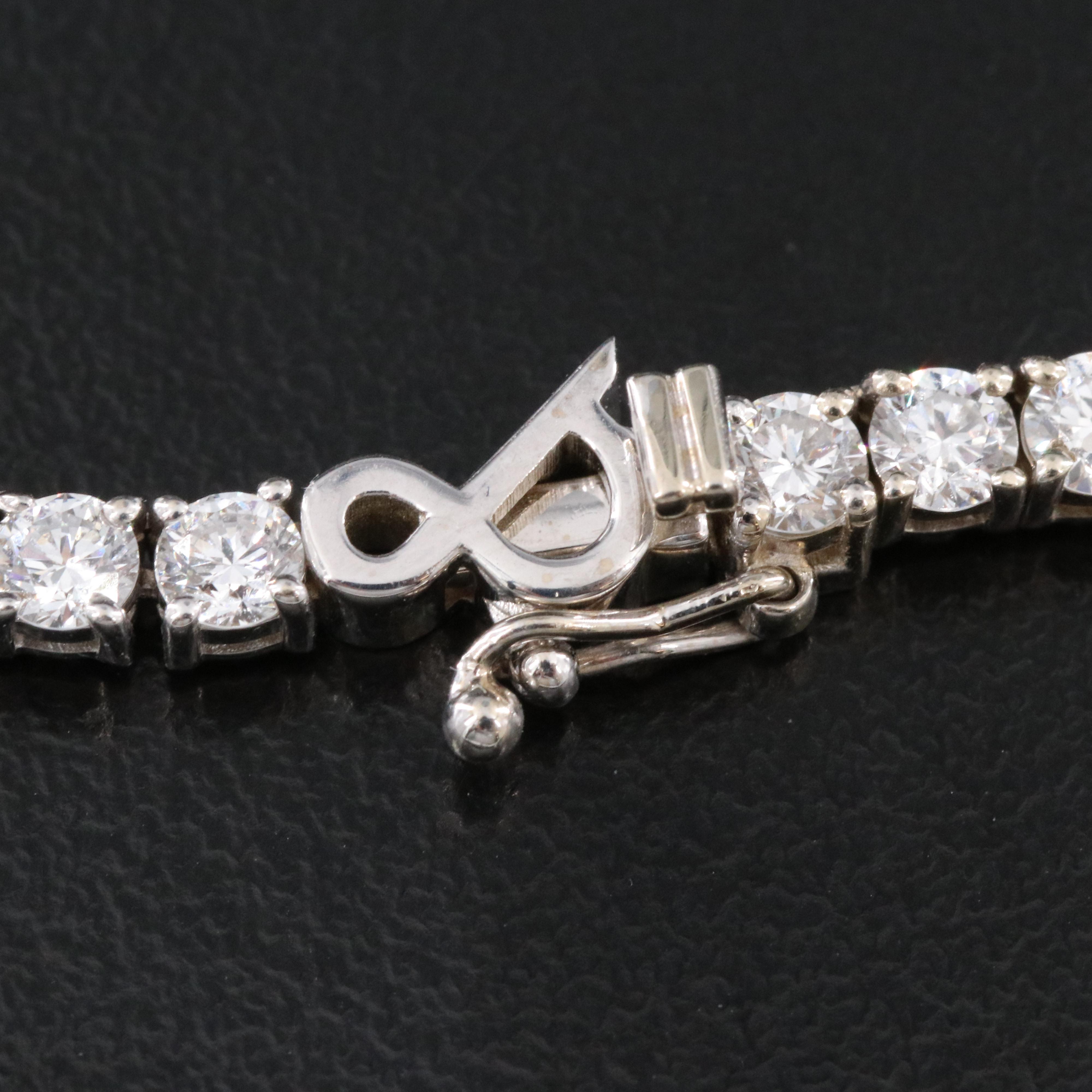 14K 13.35 CTW Lab Grown Diamond Necklace