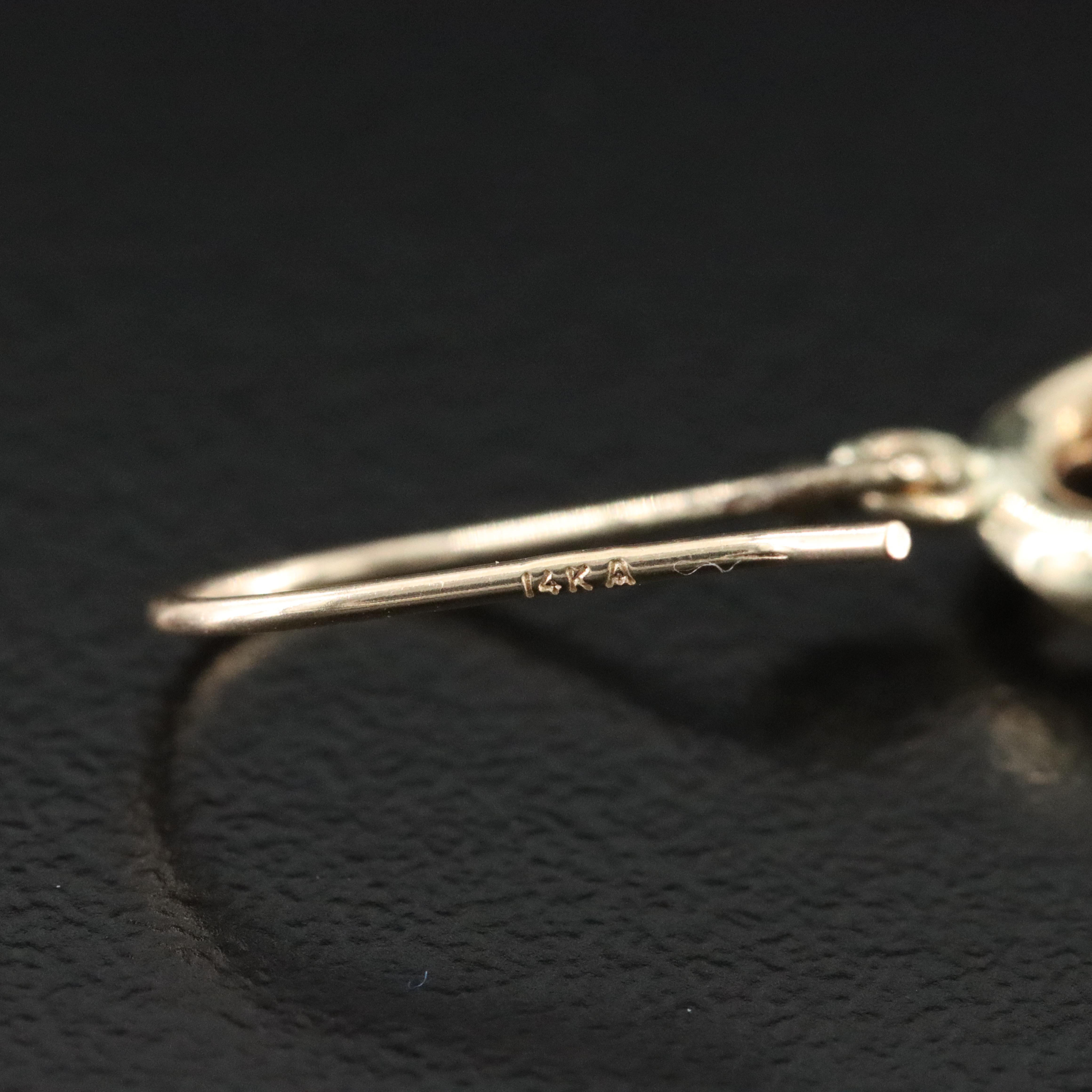 14K Mariner Link Earrings