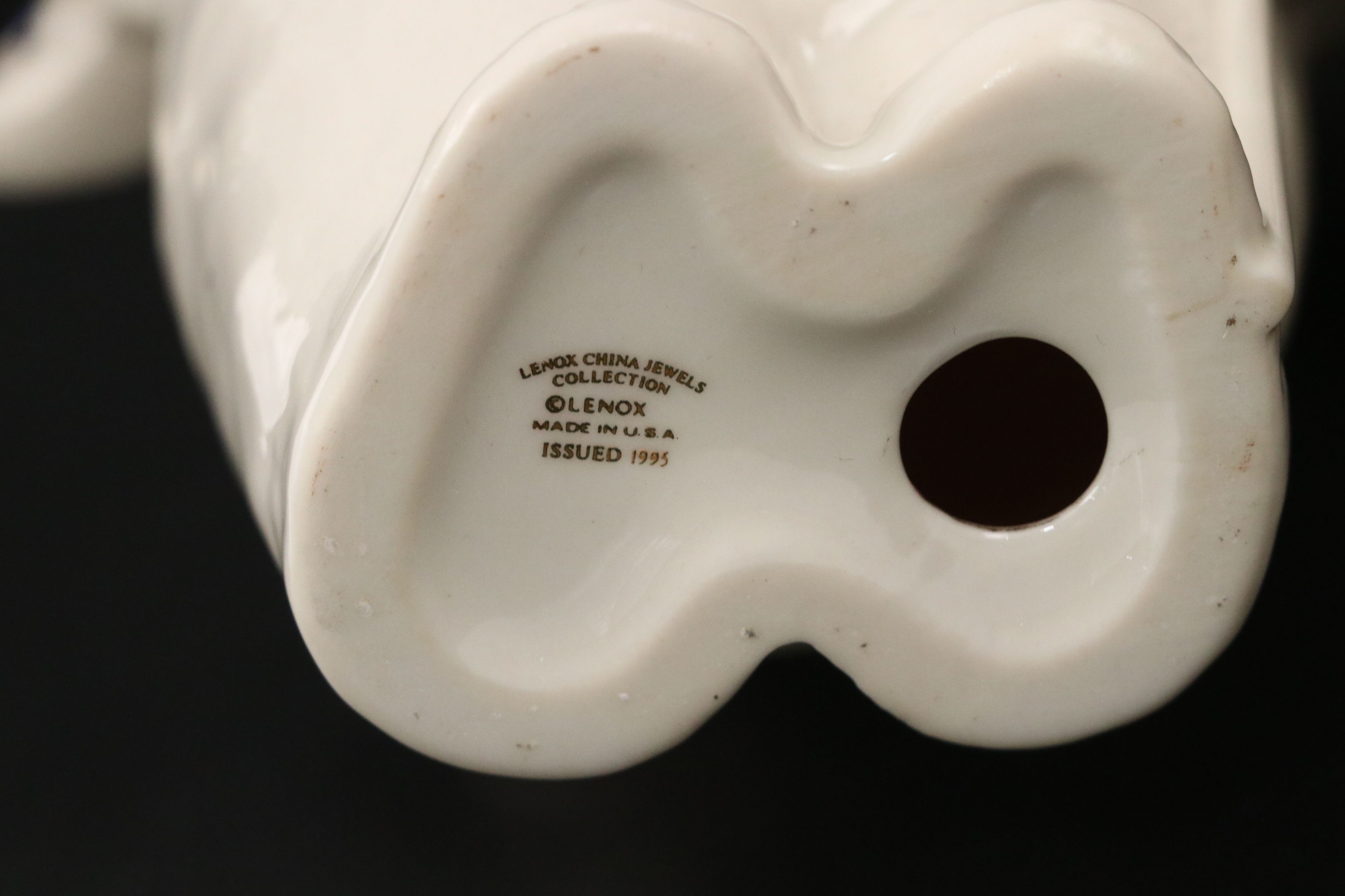 Lenox China Jewels Collection Porcelain Snowmen Figurines