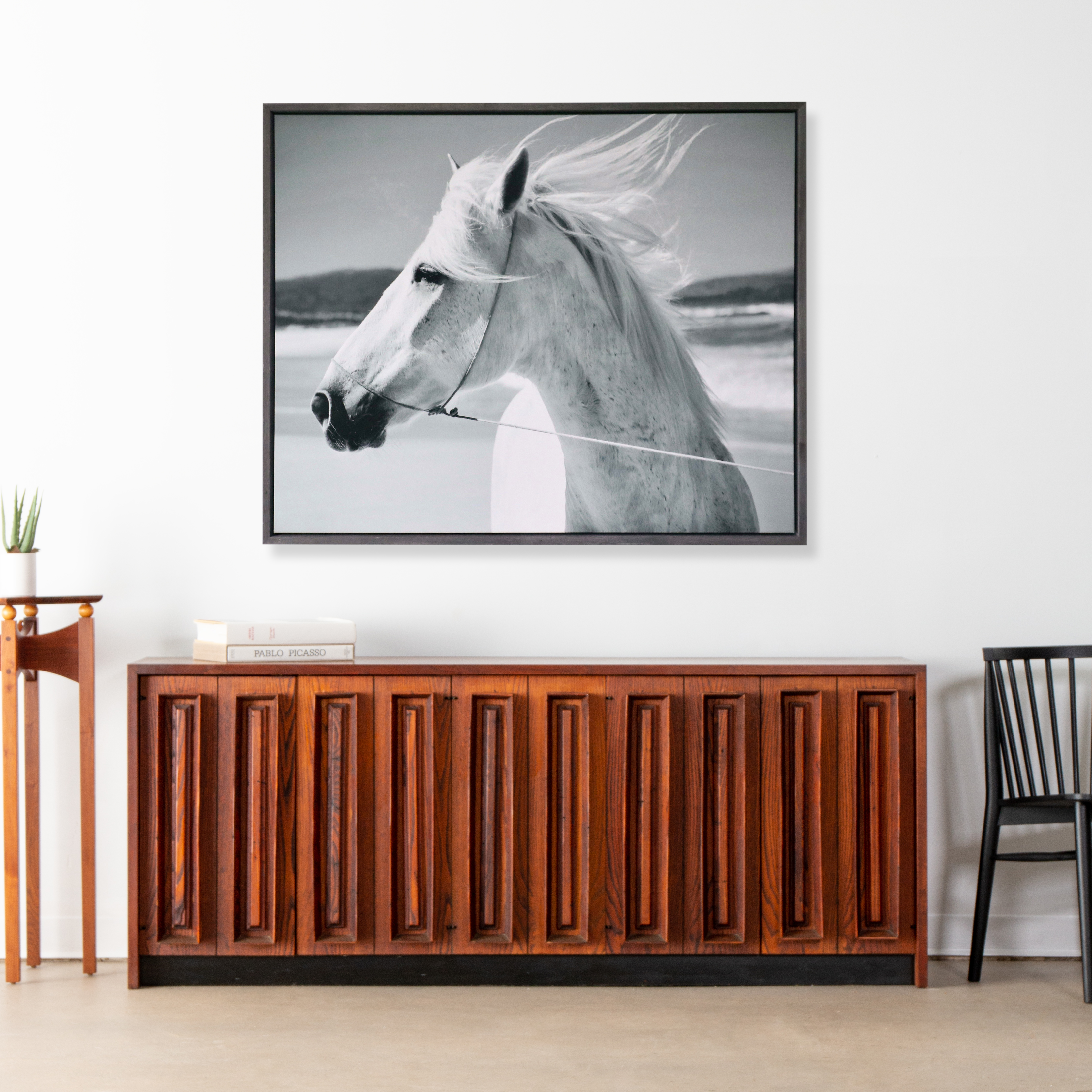 Giclée "White Horse & Sea Winds"