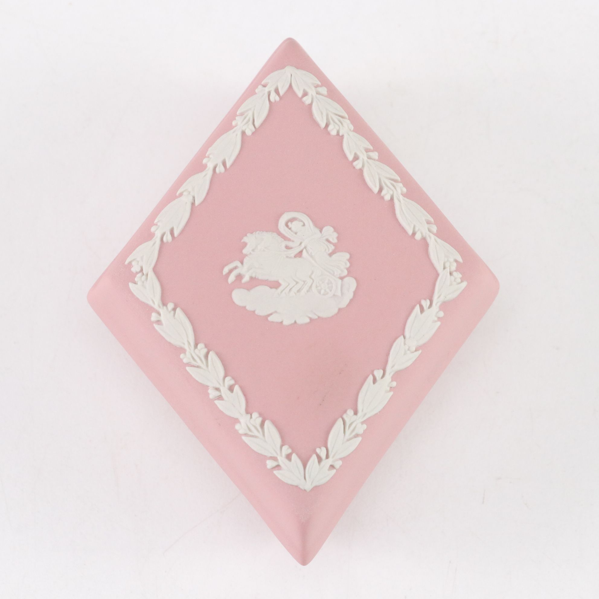 Wedgwood Jasperware "Dancing Hours" Potpourri Dish and Diamond Trinket Box