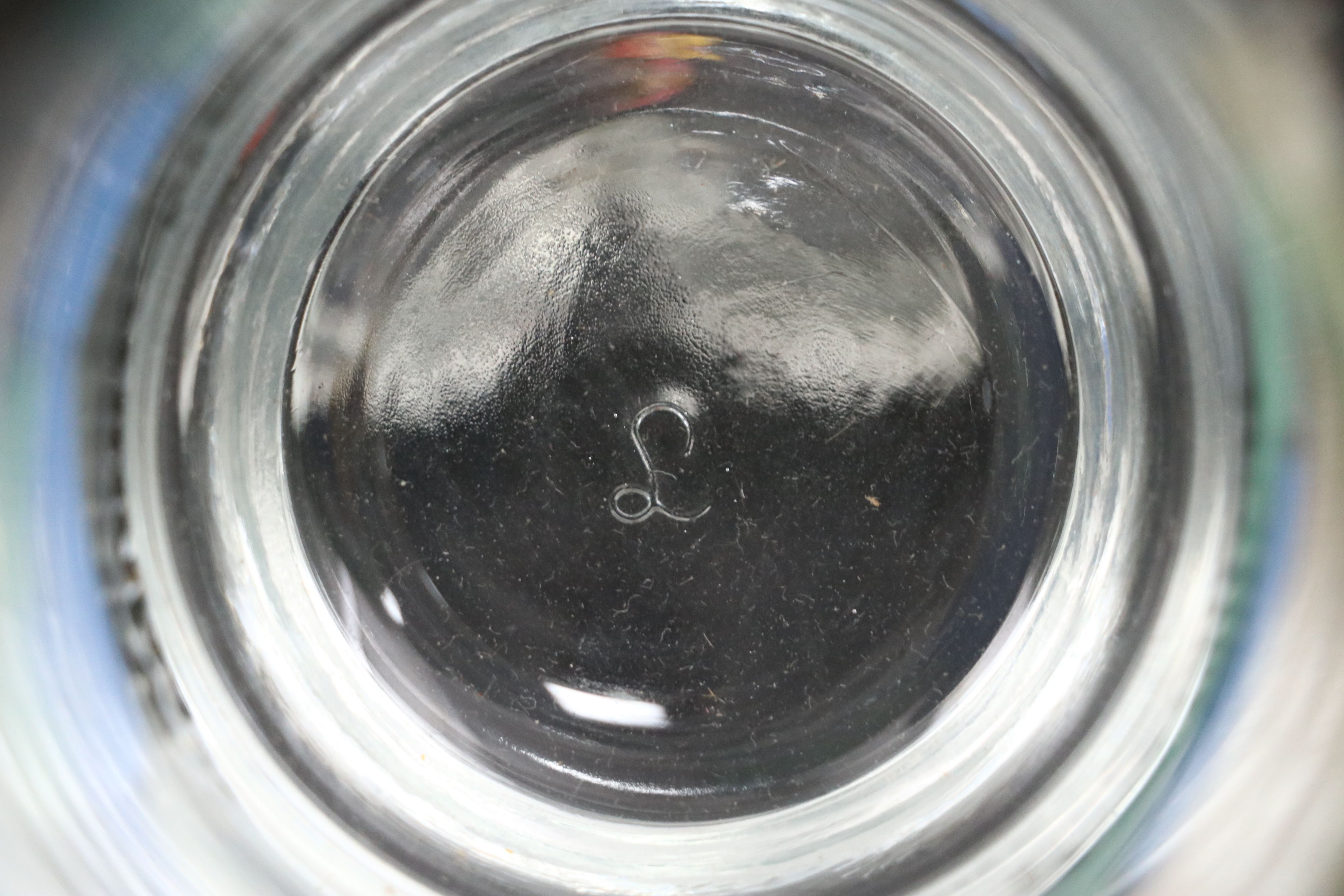 Libbey Glass Company Cartoon Novelty Glass Tumblers