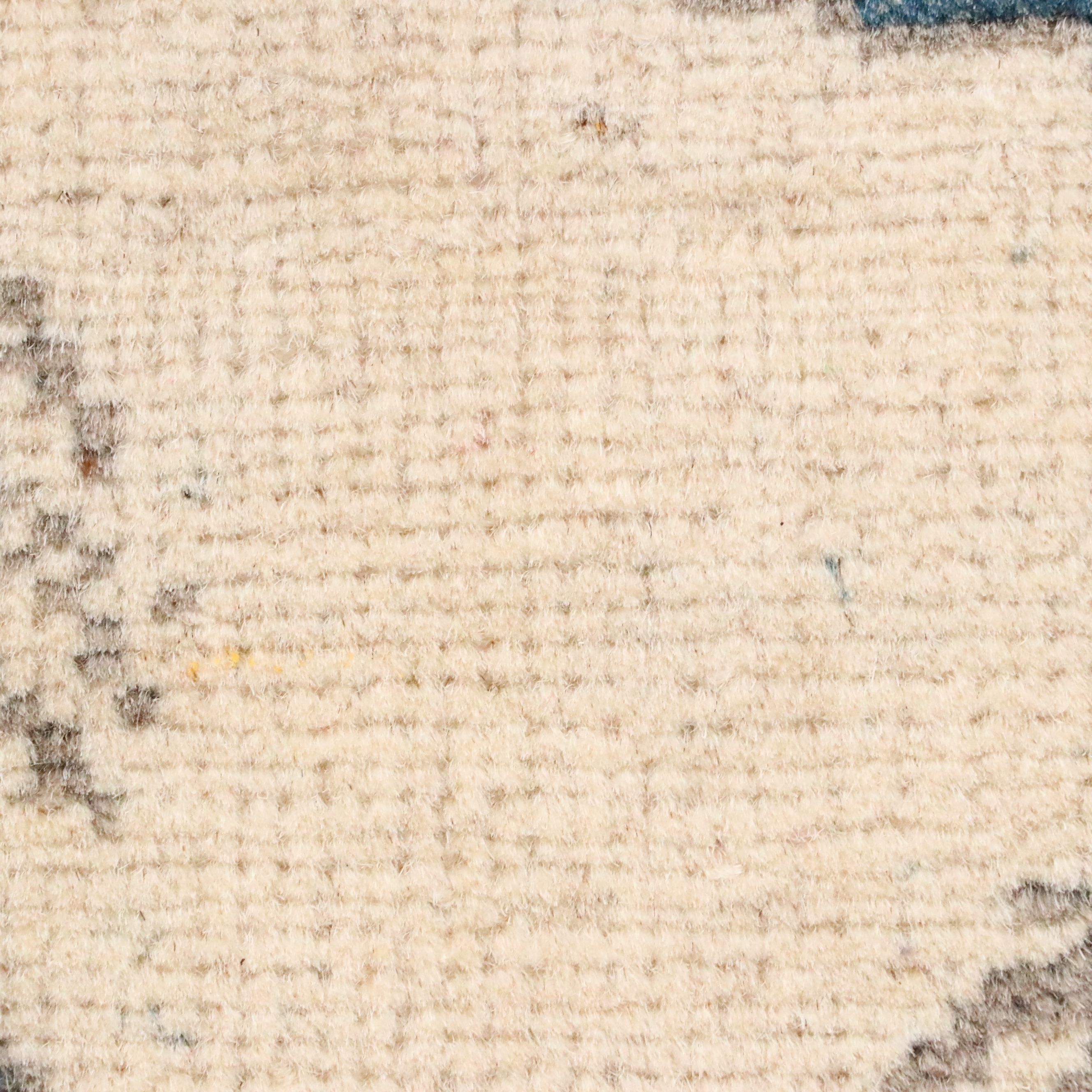 2'9 x 4'1 Hand-Knotted Afghan Pictorial War Rug Accent Rug