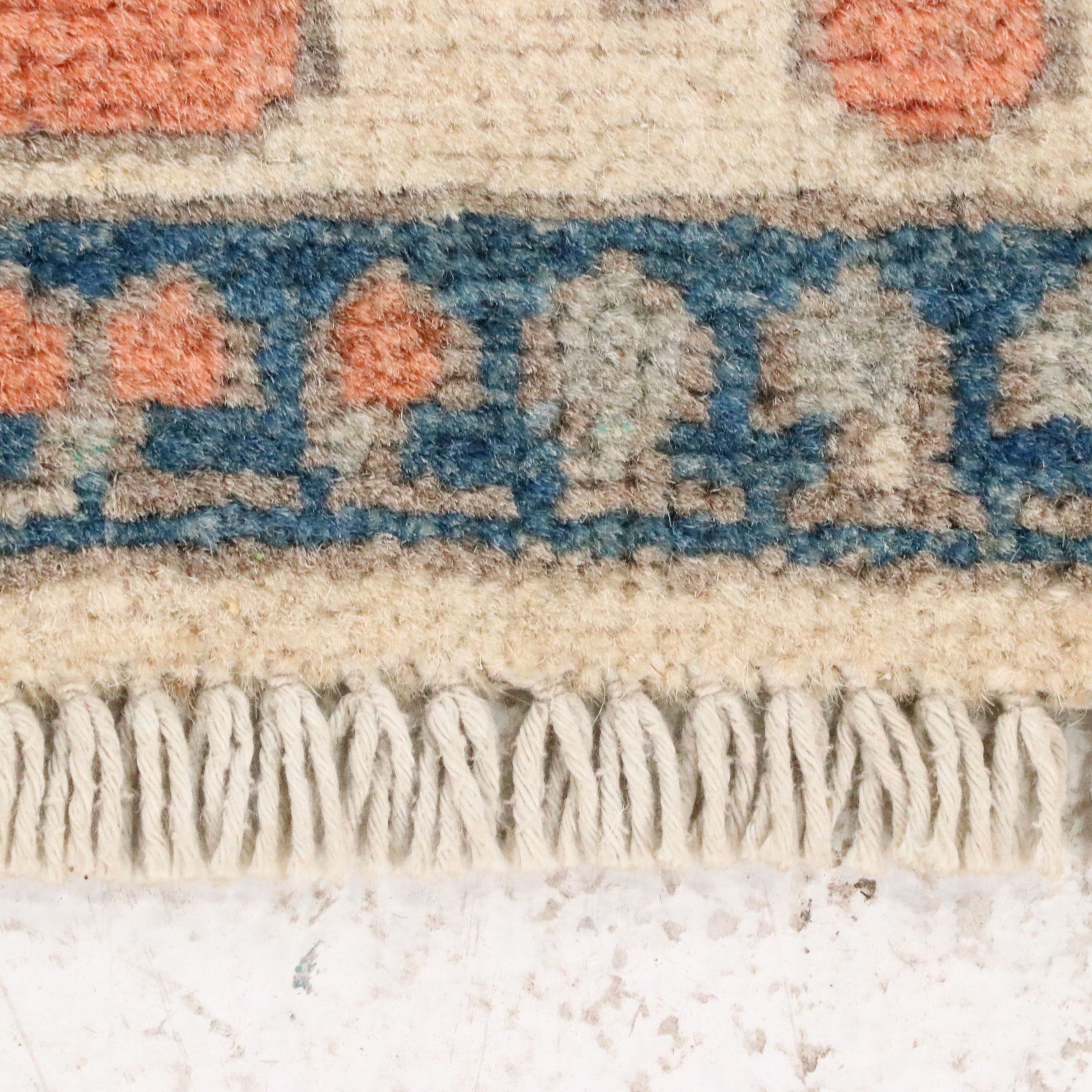 2'9 x 4'1 Hand-Knotted Afghan Pictorial War Rug Accent Rug