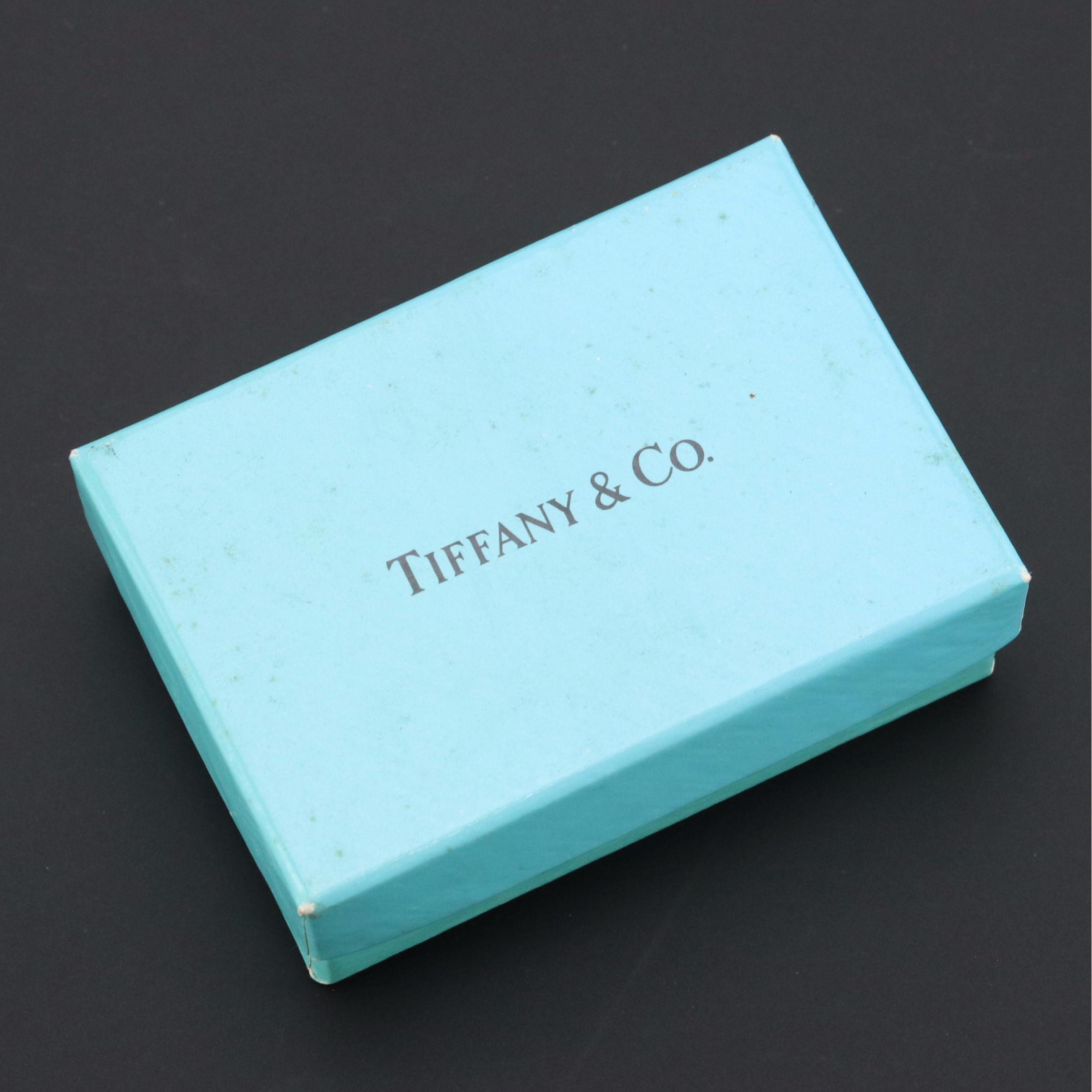 Elsa Peretti for Tiffany & Co. Sterling Open Heart Stud Earrings with Box