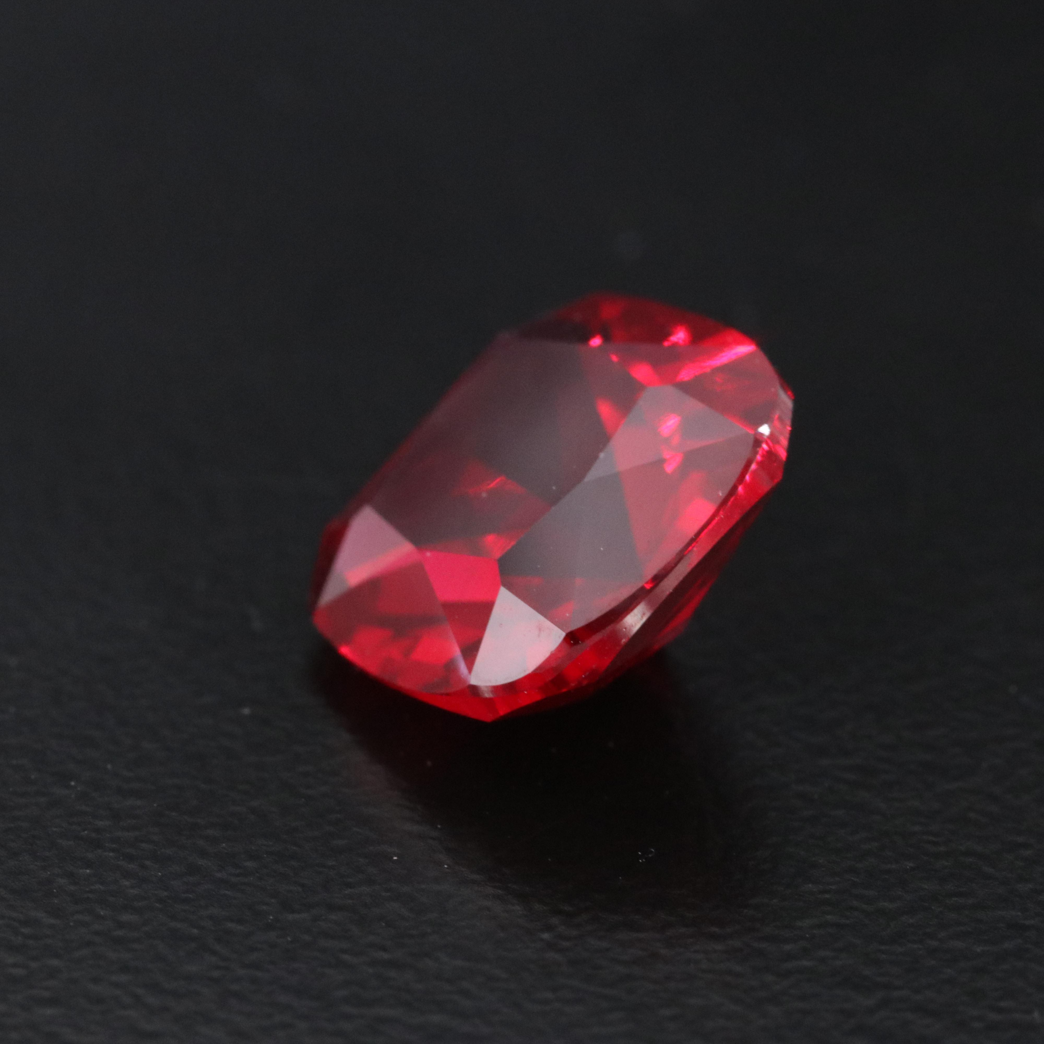 Loose 8.98 CT Lab Grown Ruby