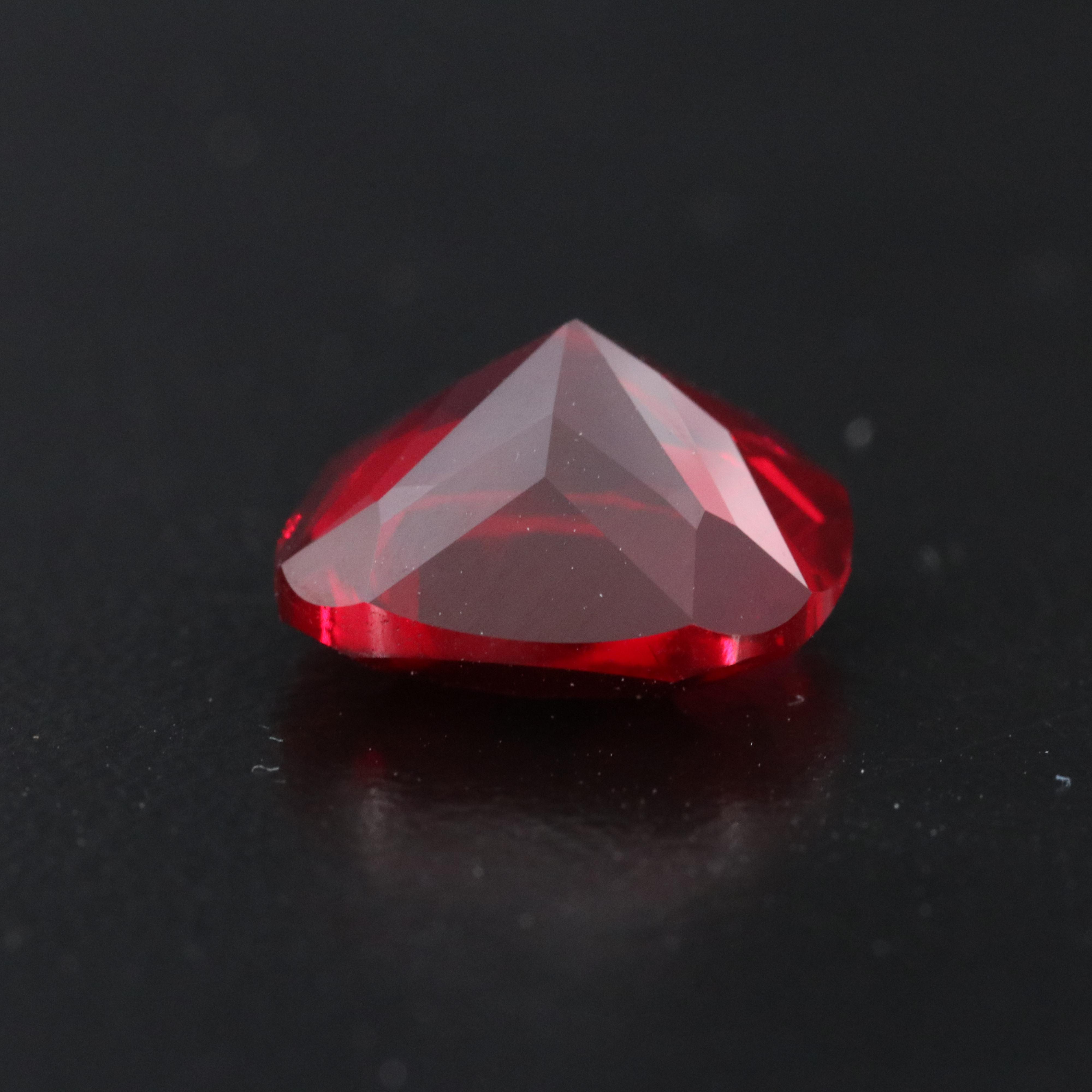 Loose 8.98 CT Lab Grown Ruby