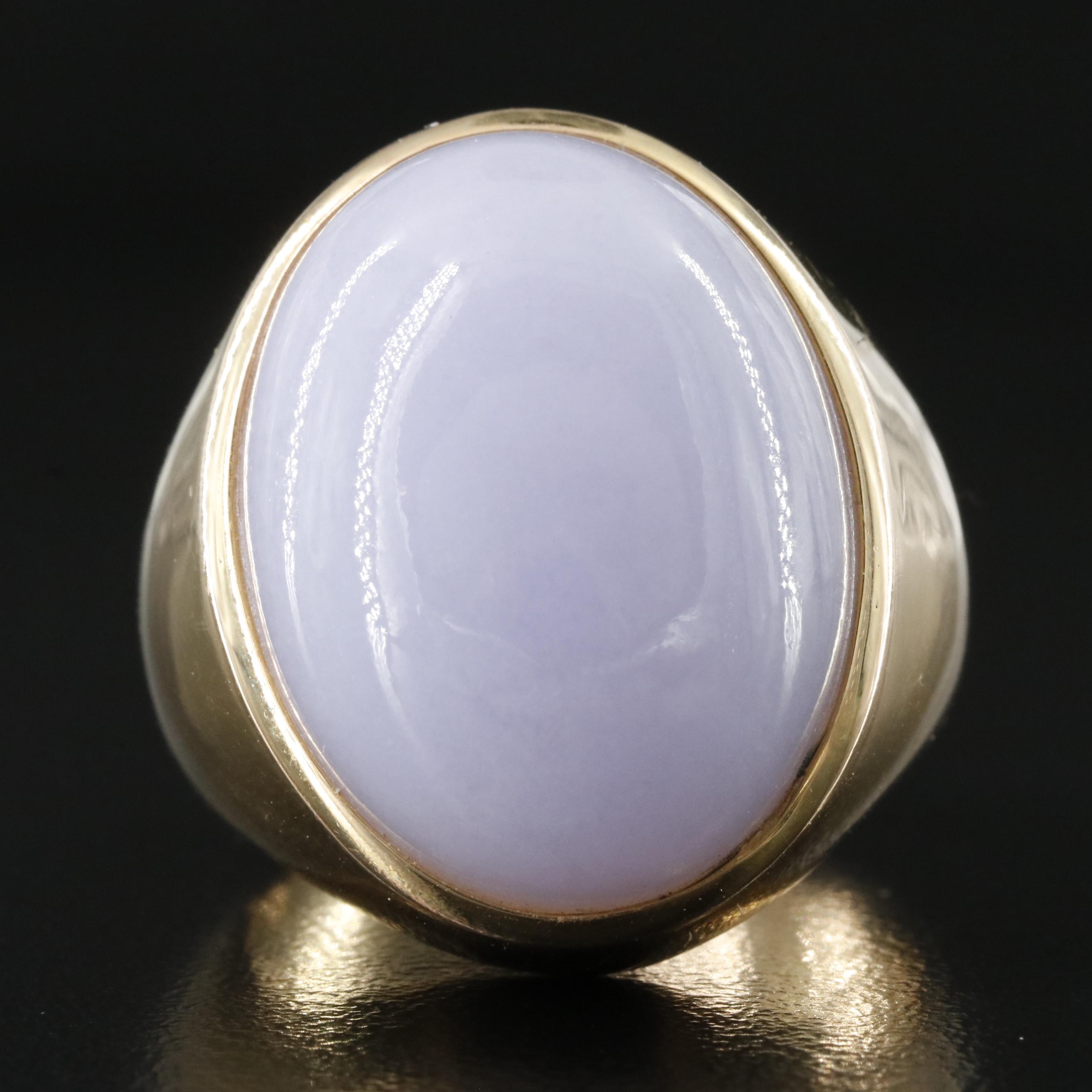 14K Jadeite Ring